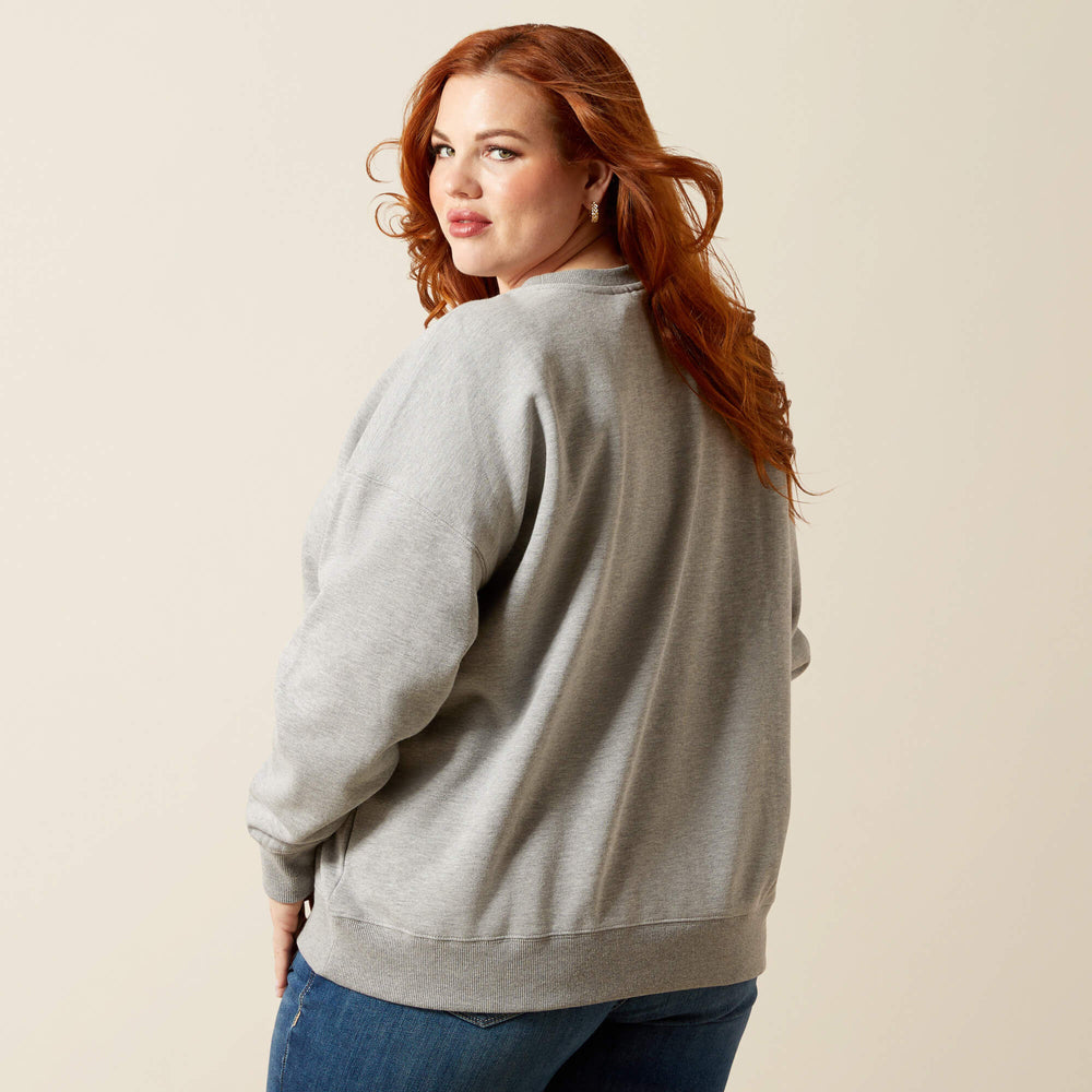 Scorpion Script Oversized Sweatshirt