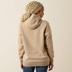 Rebar Lightweight Logo 1/2 Zip Hoodie