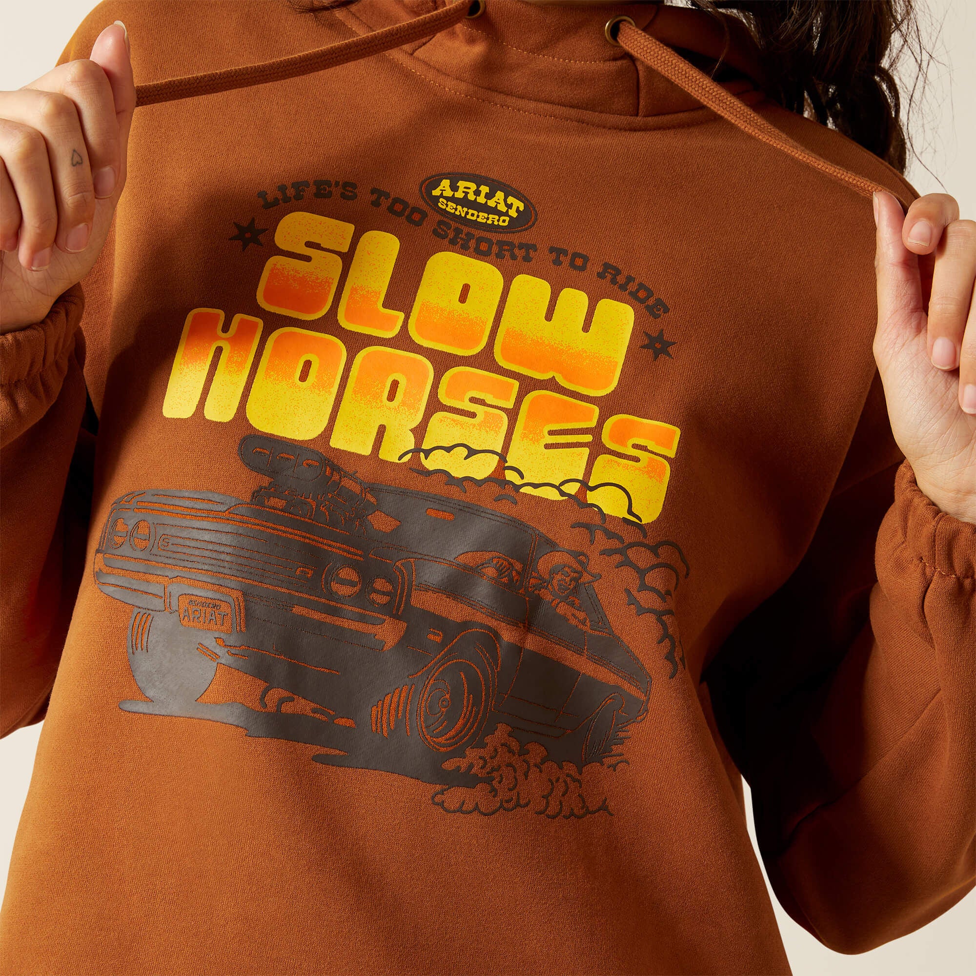 Essential Sendero Slow Horses Hoodie