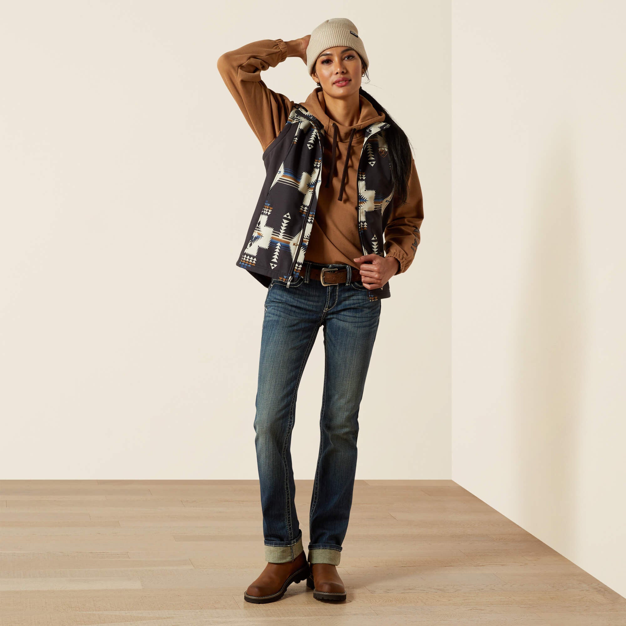 Ariat Logo Softshell Print Vest