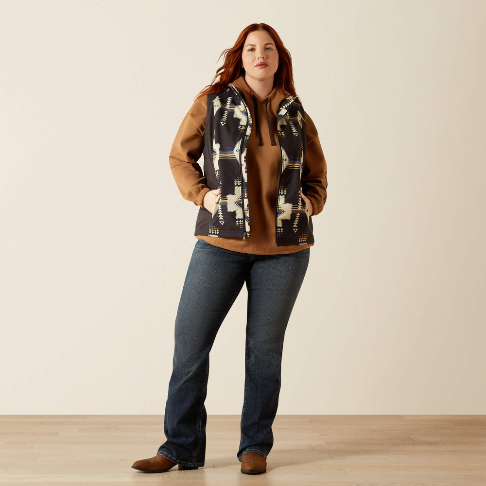 Ariat Logo Softshell Print Vest