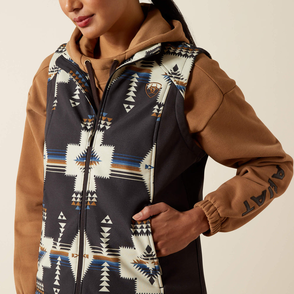 Ariat Logo Softshell Print Vest