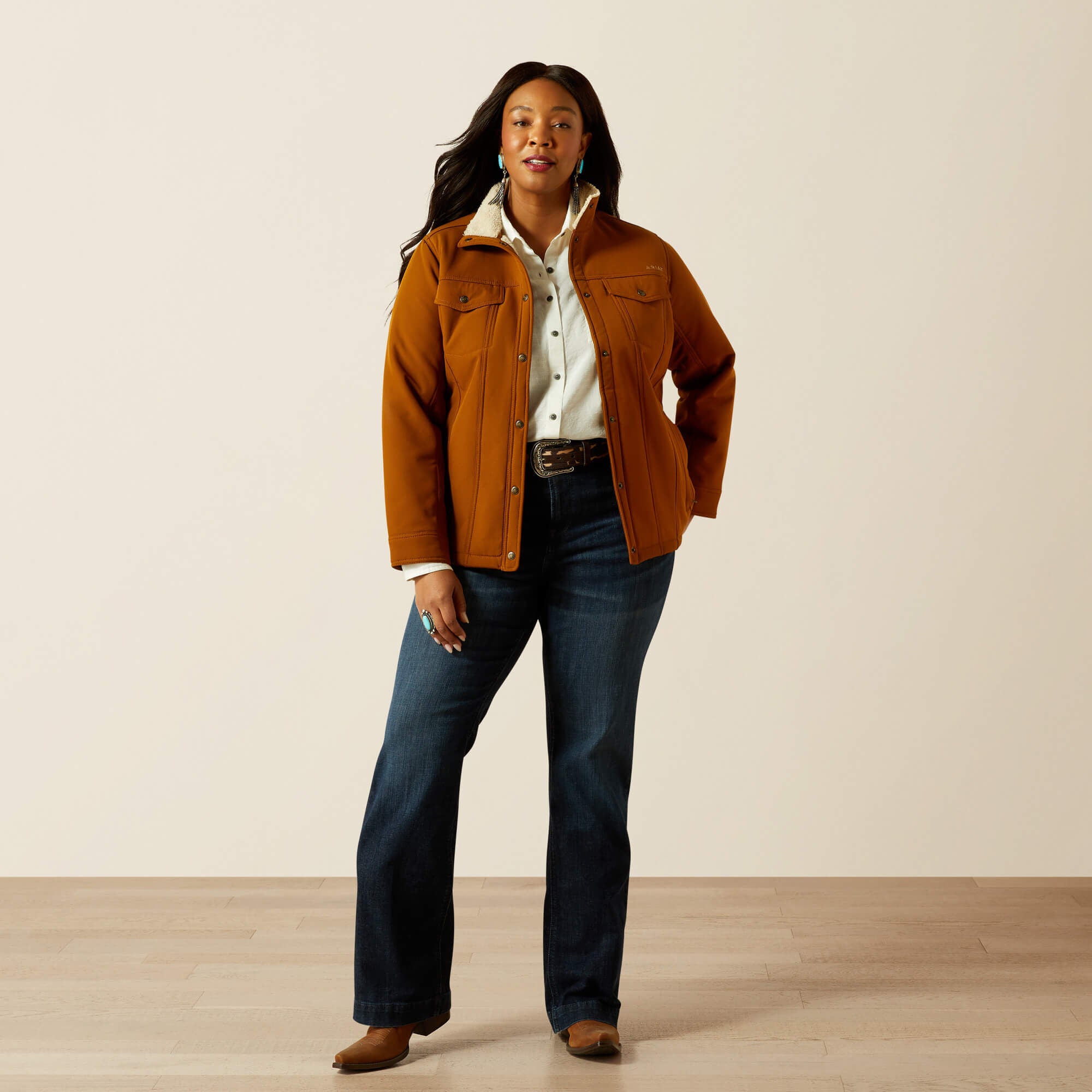 Berber Back Softshell Jacket