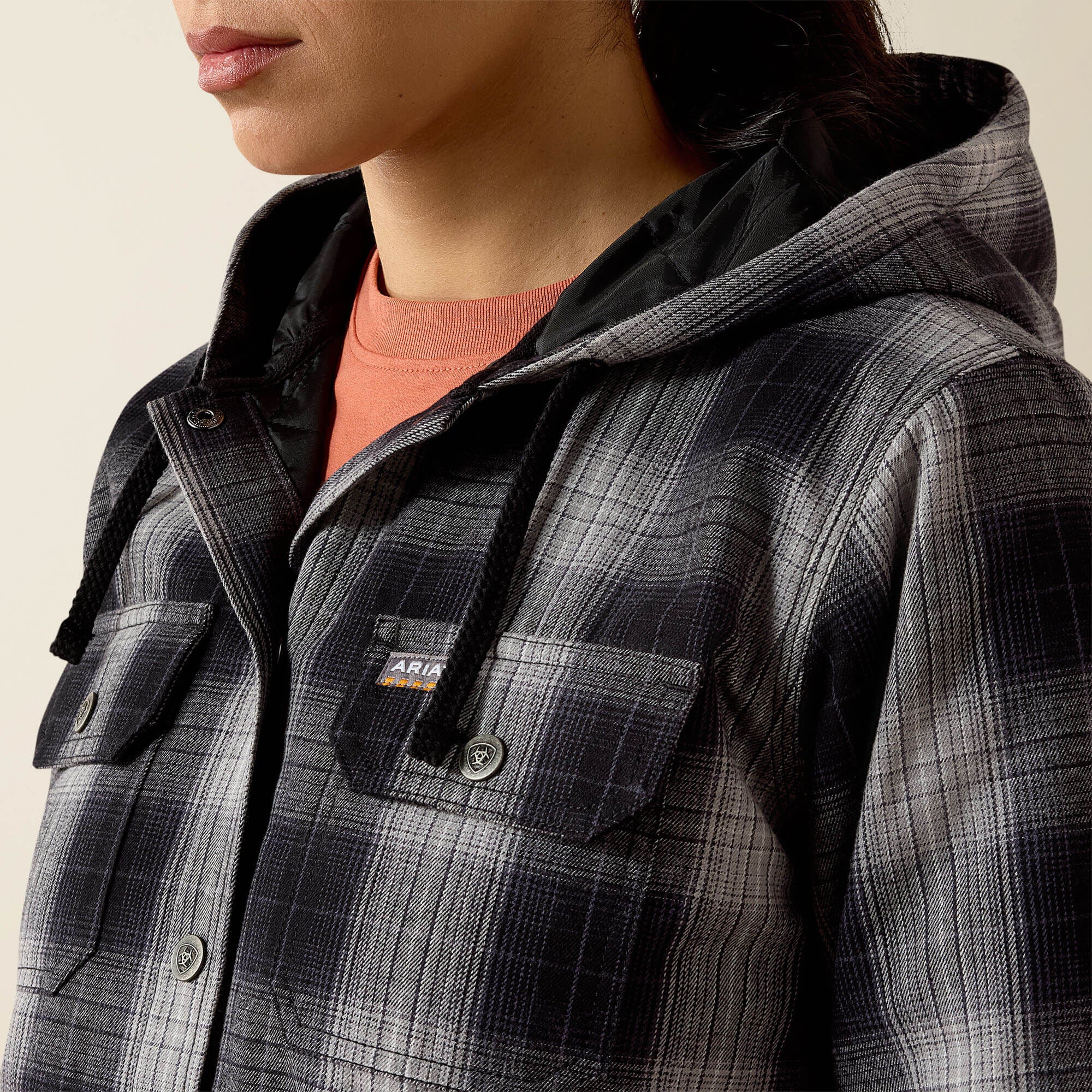 Rebar Flannel Insulated Shirt Jacket
