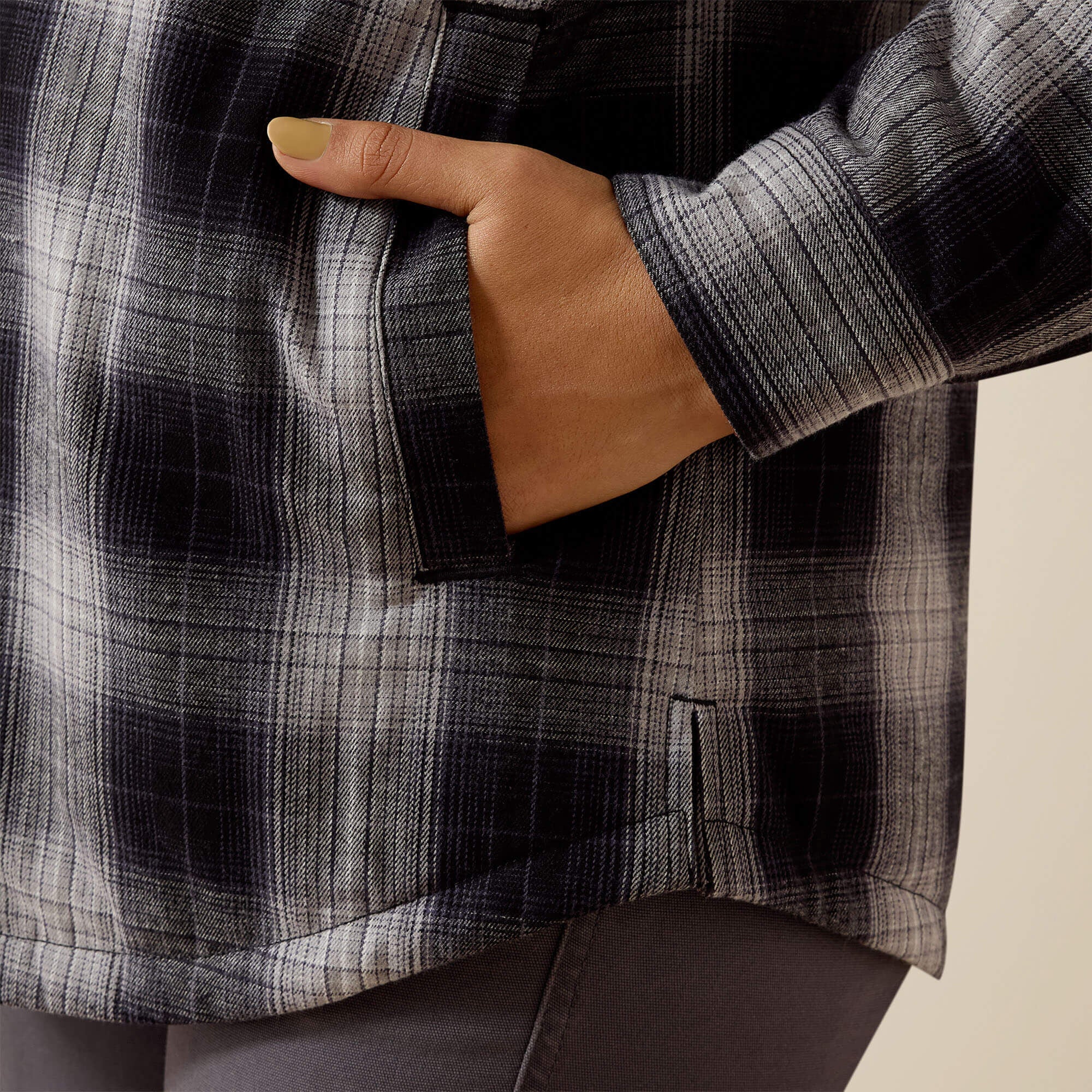 Rebar Flannel Insulated Shirt Jacket