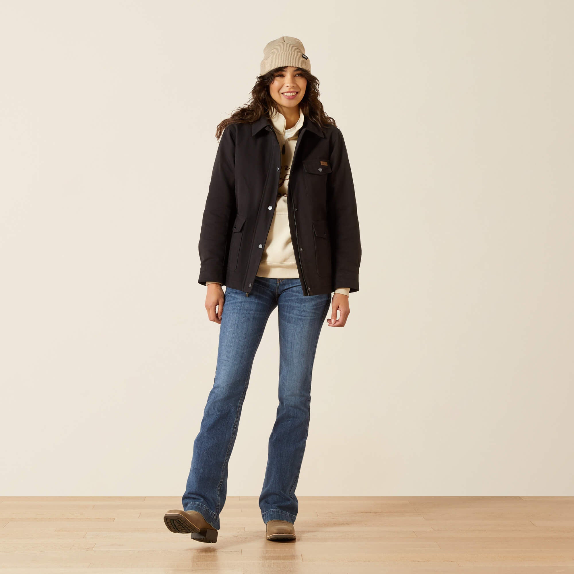 Western Canvas Chore Jacket
