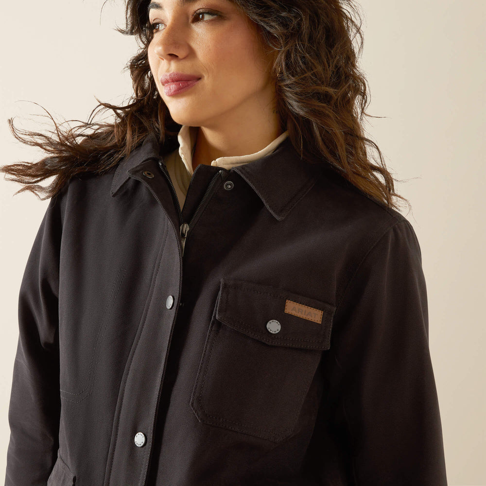 Western Canvas Chore Jacket