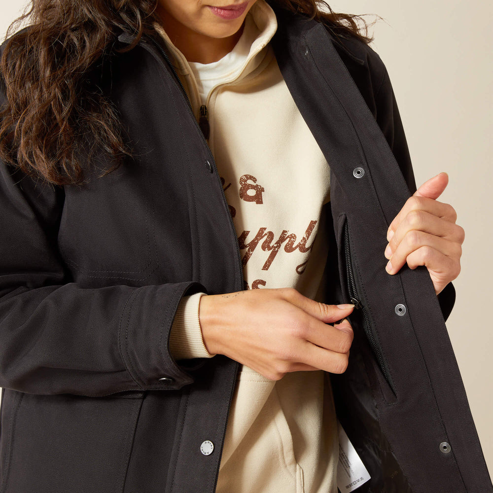 Western Canvas Chore Jacket