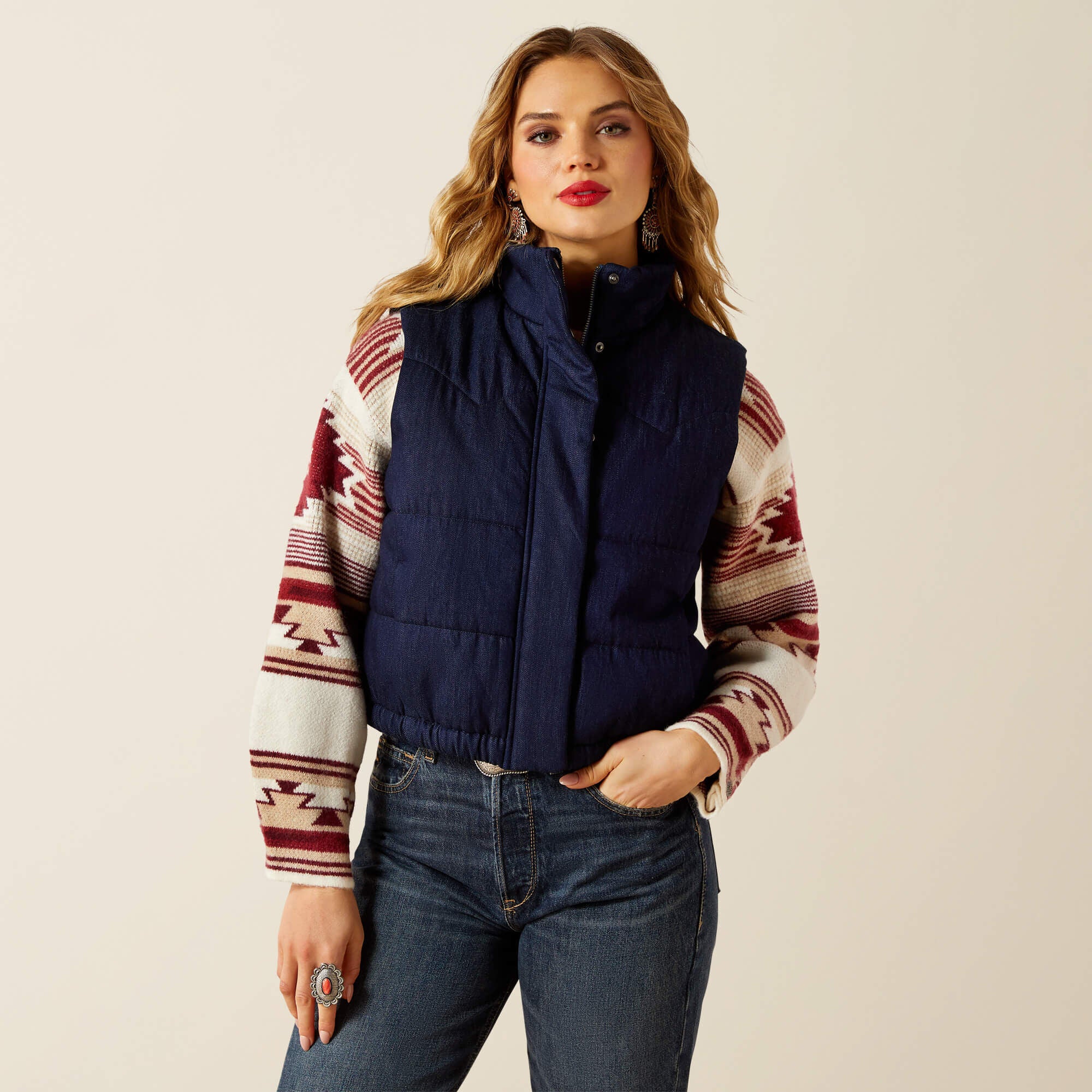 Western Swirls Vest