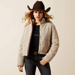 Swirls Puffer Jacket