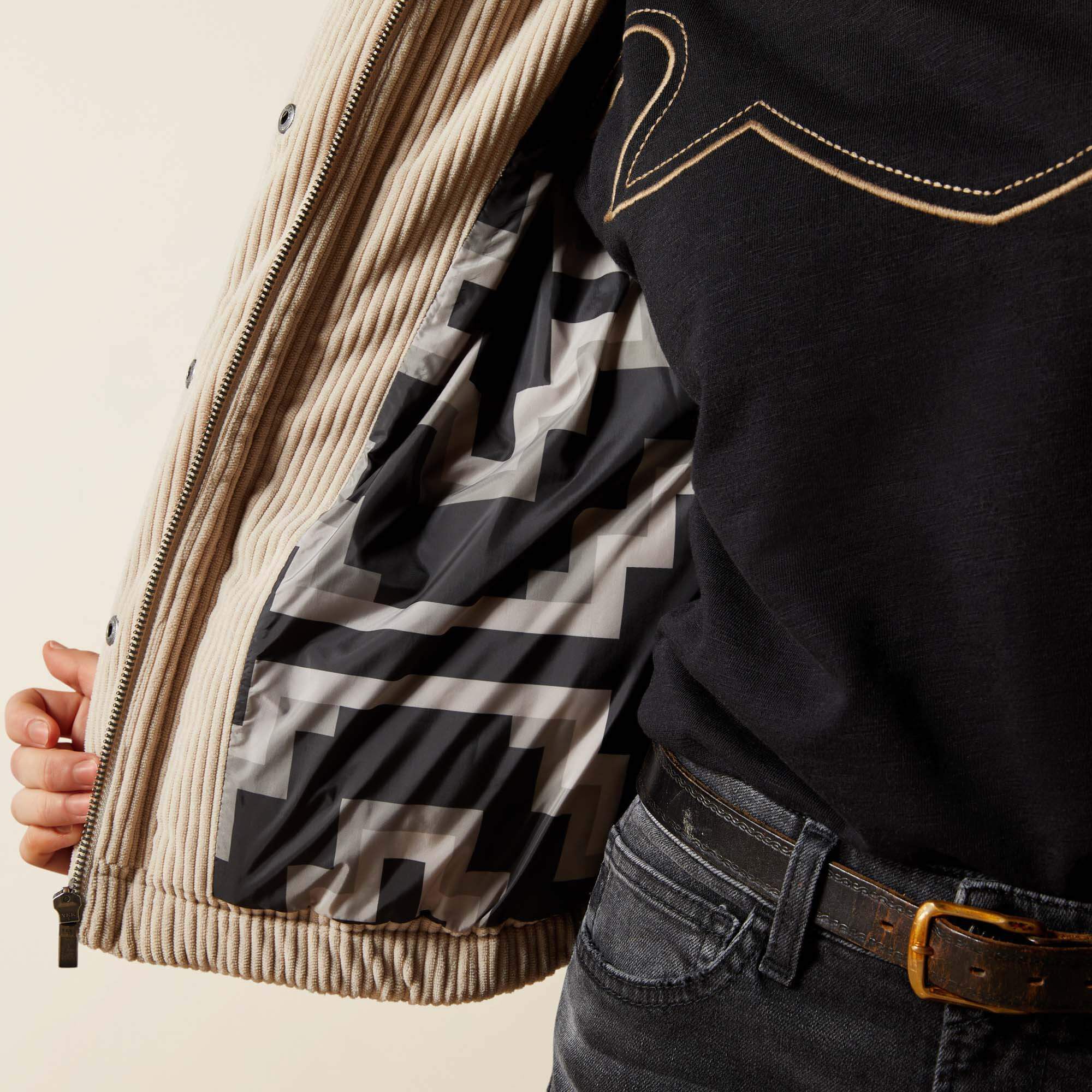 Swirls Puffer Jacket