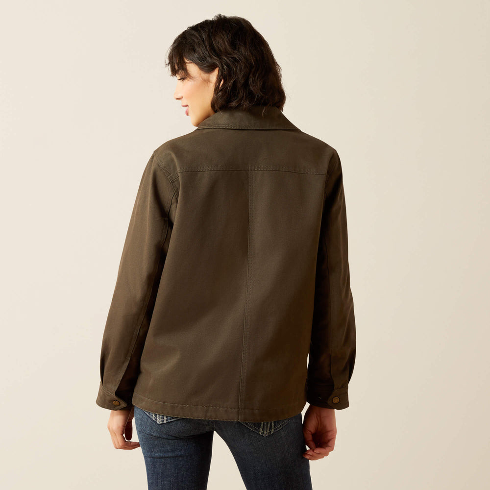 Western Canvas Chore Jacket
