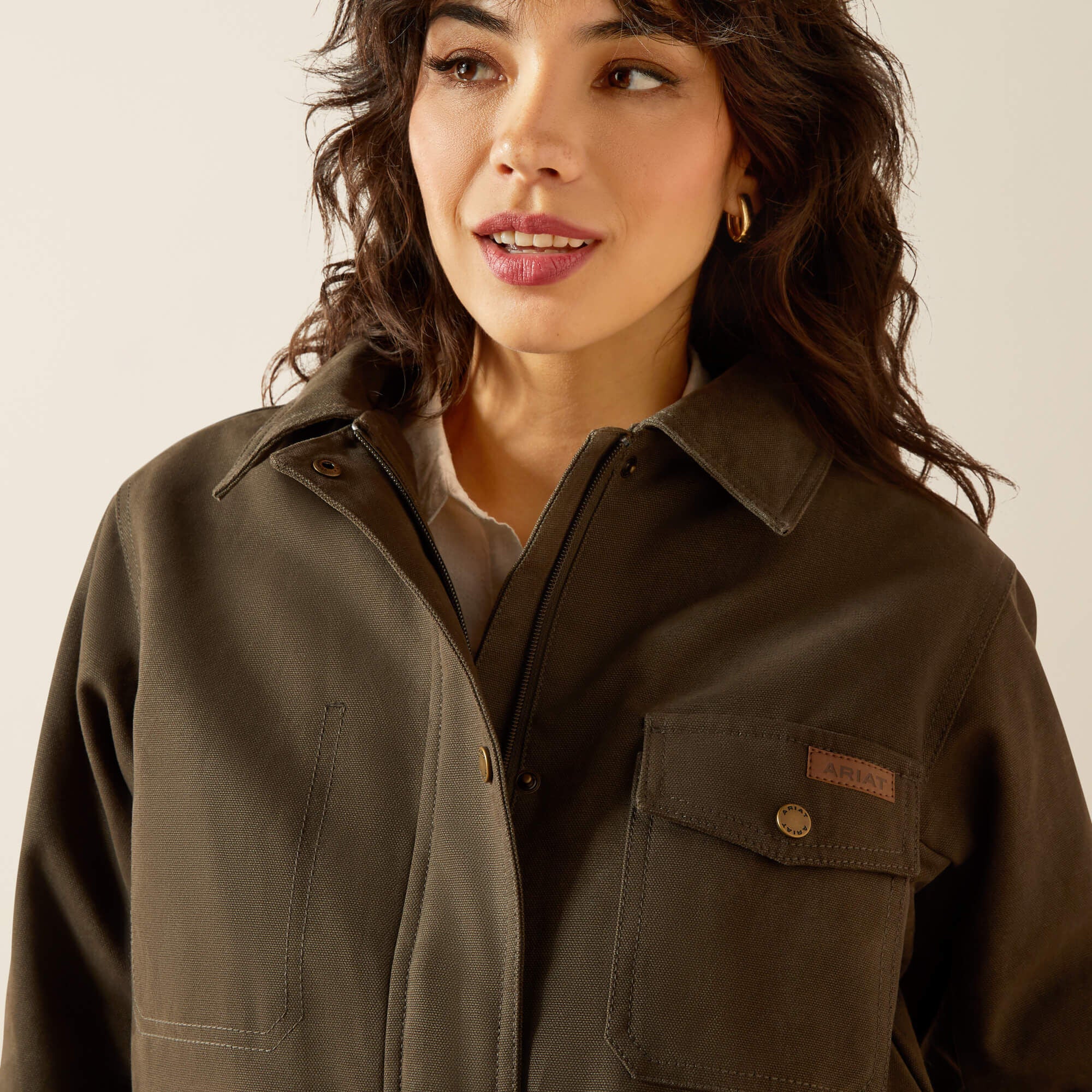 Western Canvas Chore Jacket
