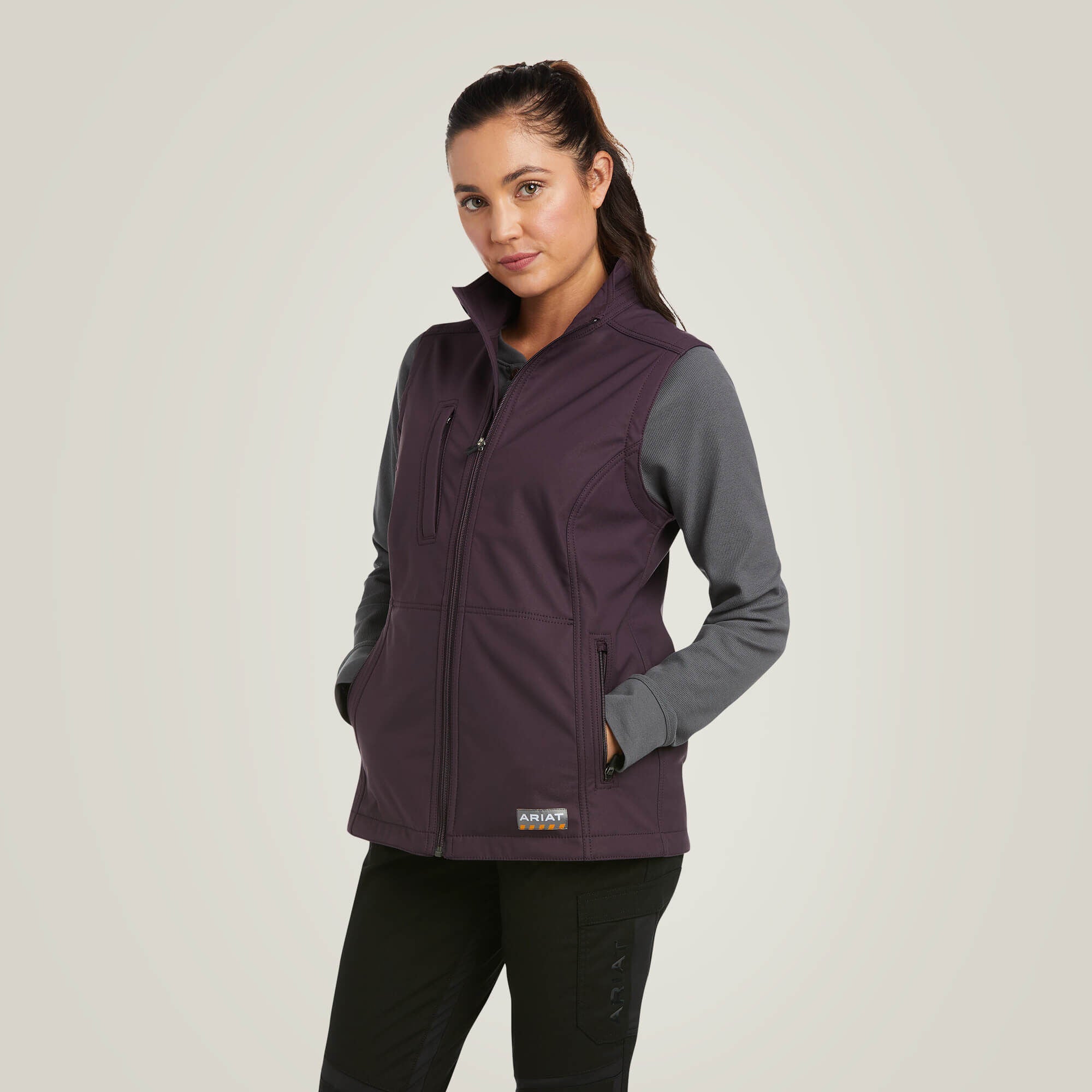 Rebar Stretch Canvas Softshell Vest