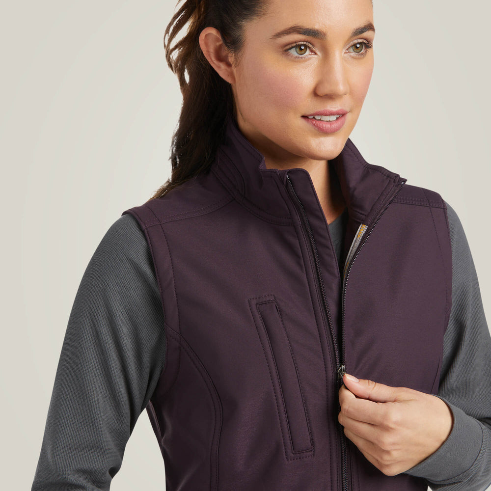 Rebar Stretch Canvas Softshell Vest