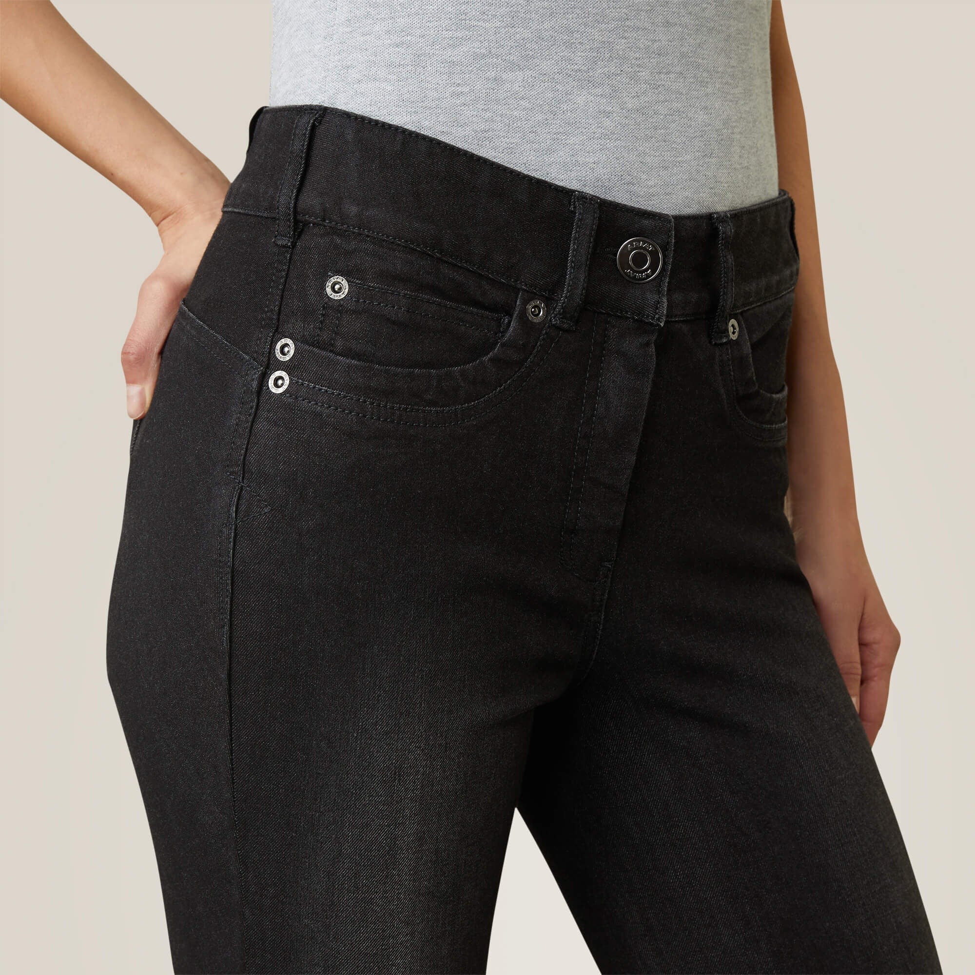 Halo B Denim Knee Patch Breech