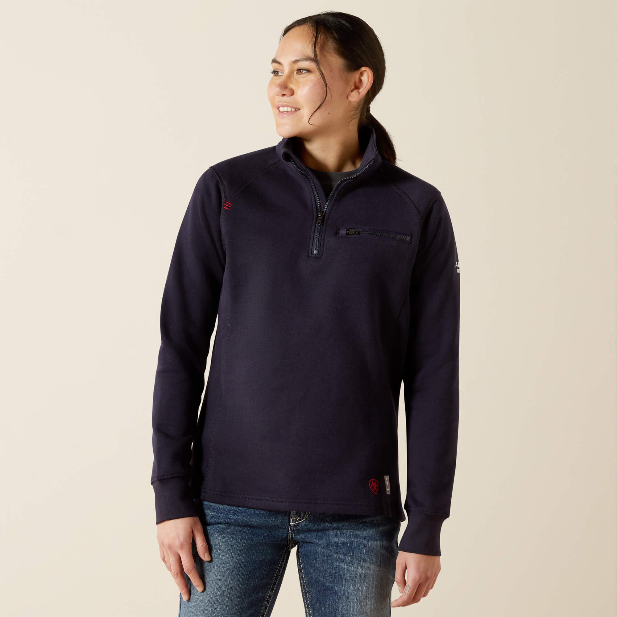 FR Rev 1/4 Zip Top