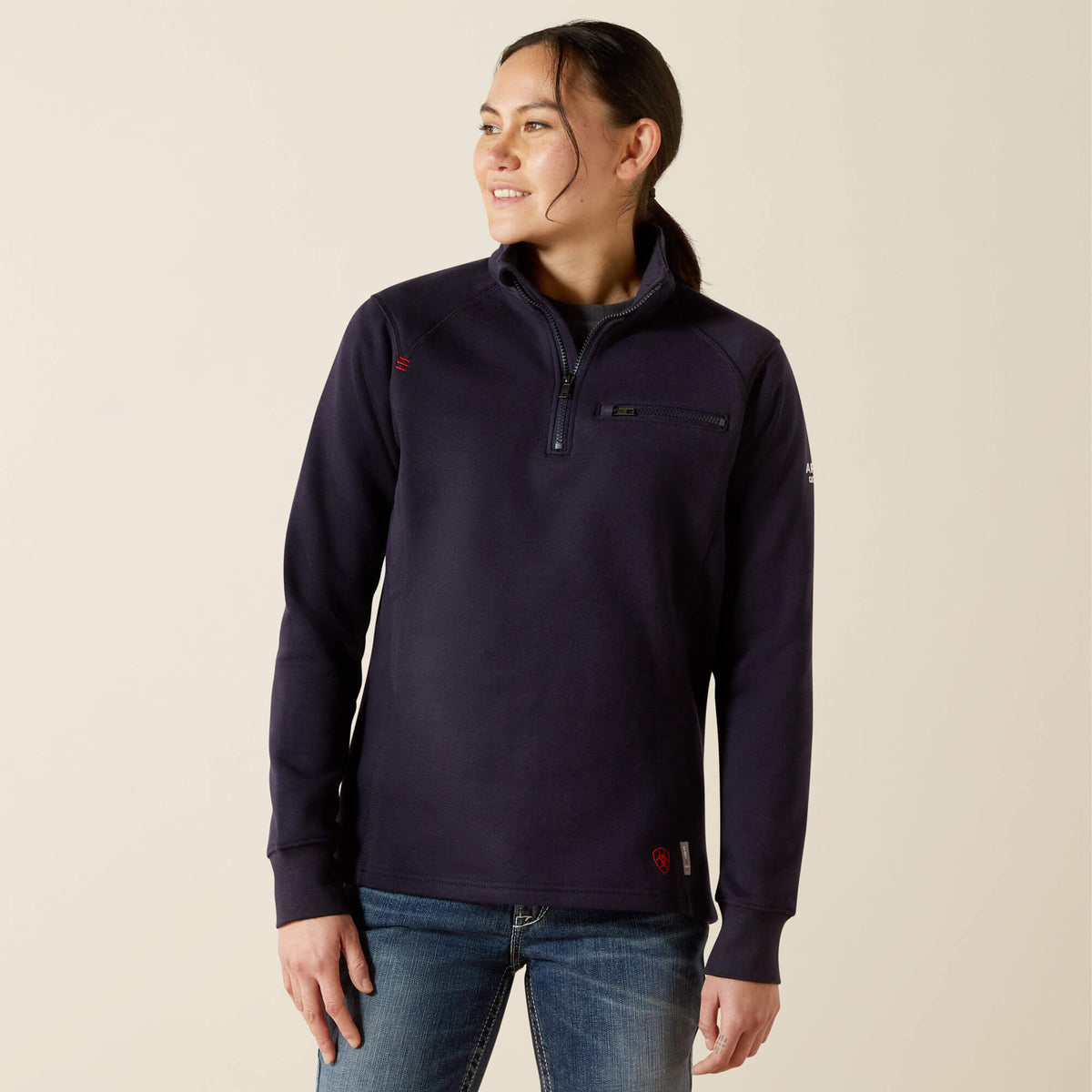 FR Rev 1/4 Zip Top