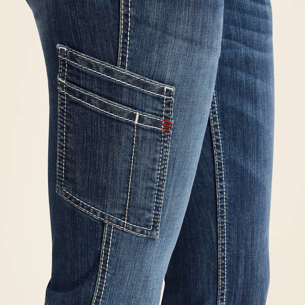 FR Perfect Rise DuraLight Stretch Cell Phone Pocket Straight Jean