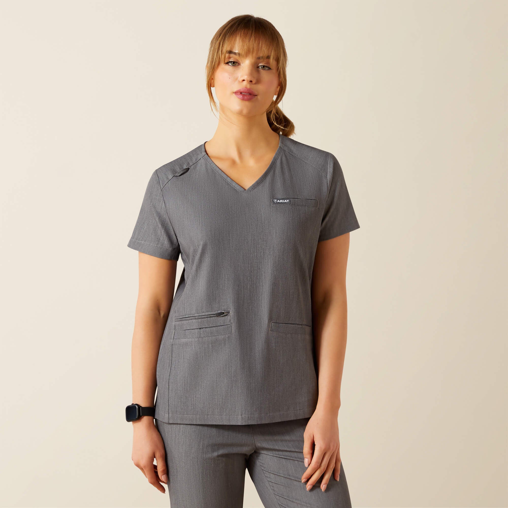 Clara 6 Pocket Scrub Top