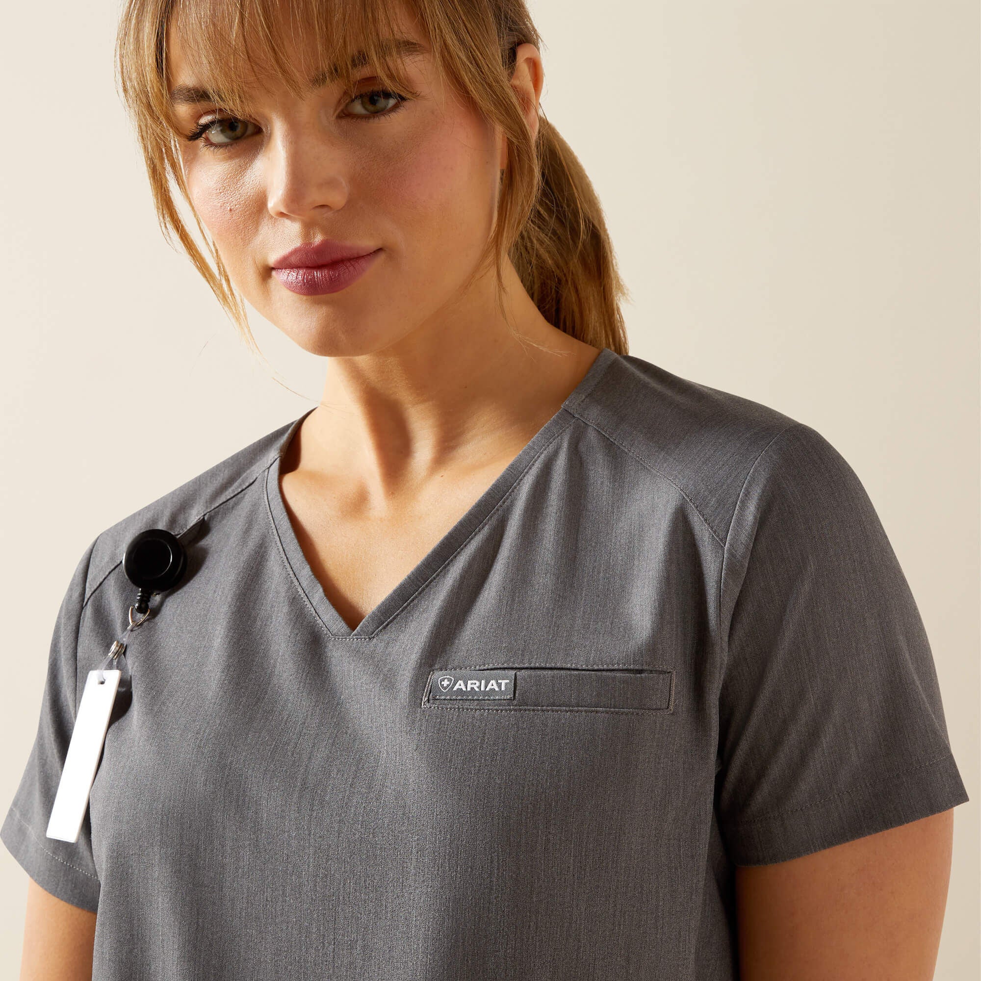 Clara 6 Pocket Scrub Top