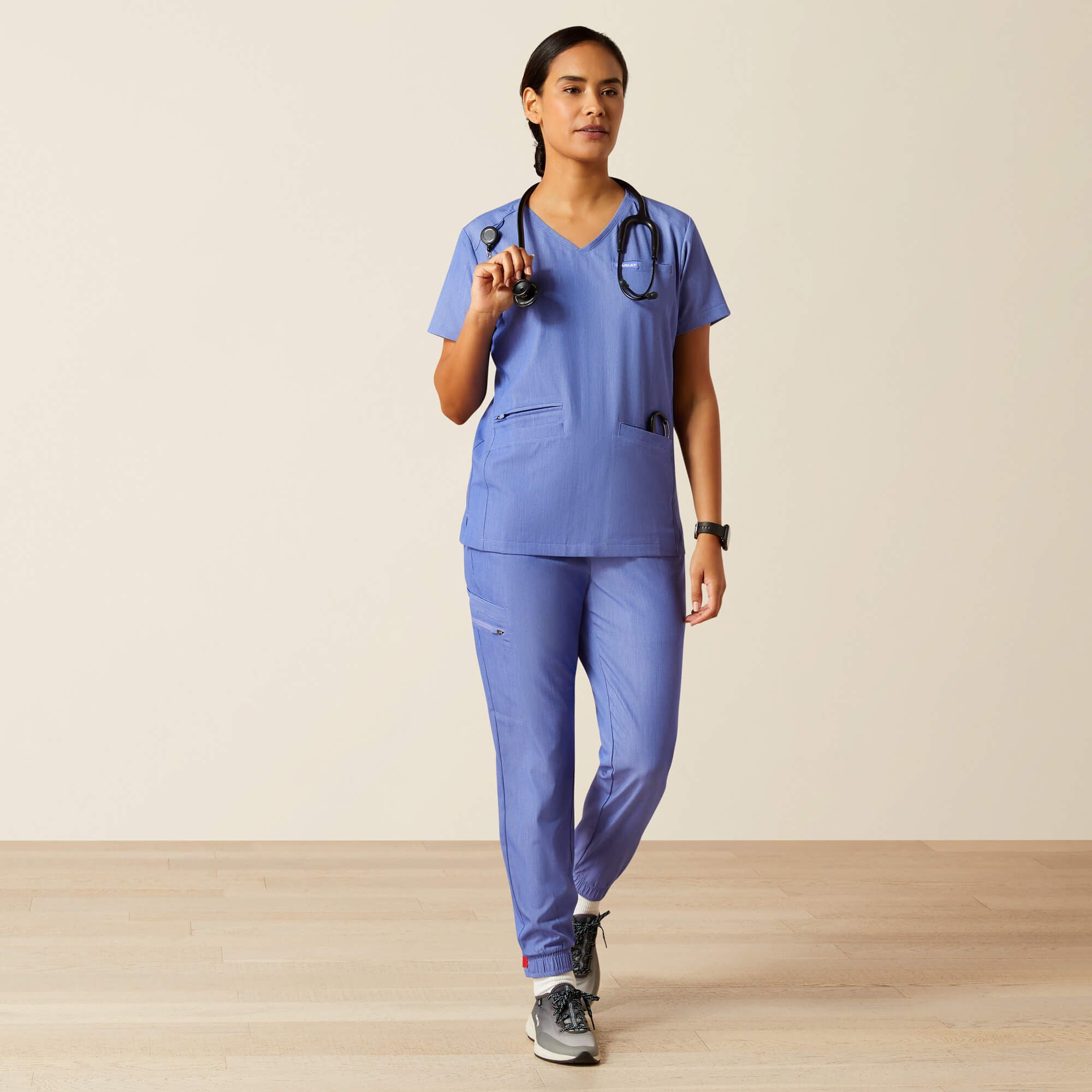 Clara 6 Pocket Scrub Top