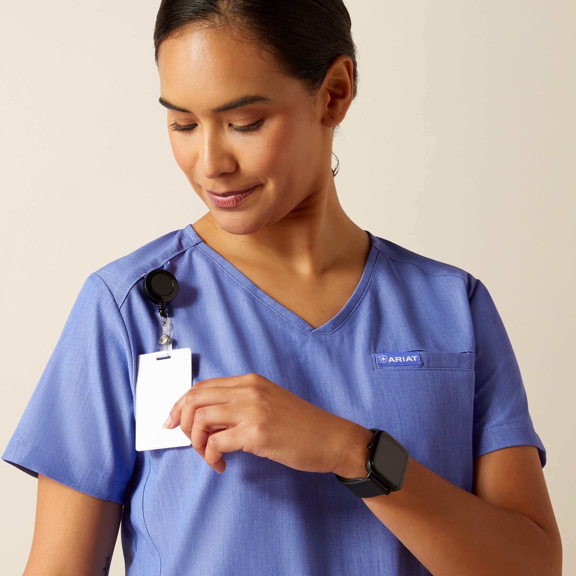 Clara 6 Pocket Scrub Top