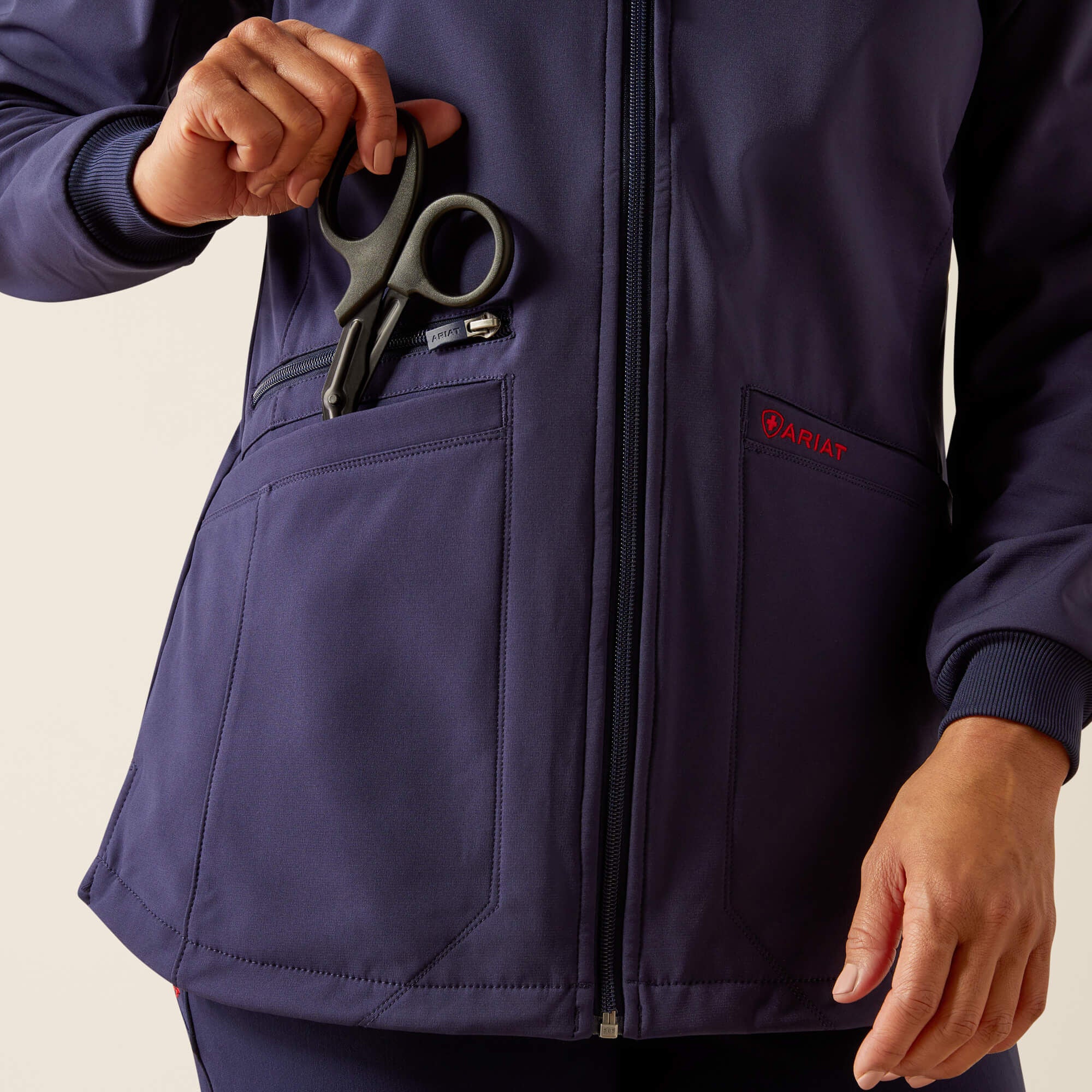 Rosalyn Utility Scrub Jacket