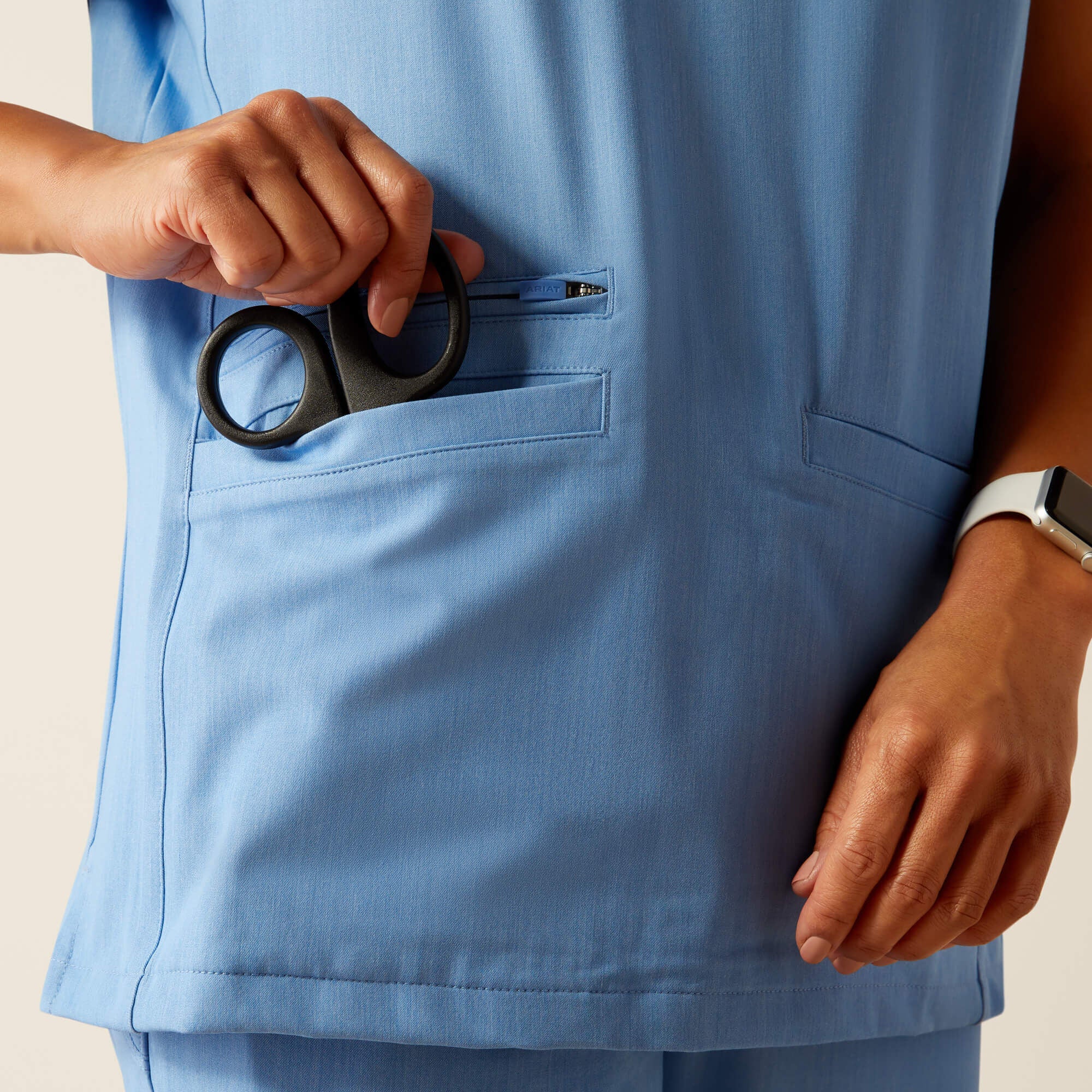 Clara 6 Pocket Scrub Top