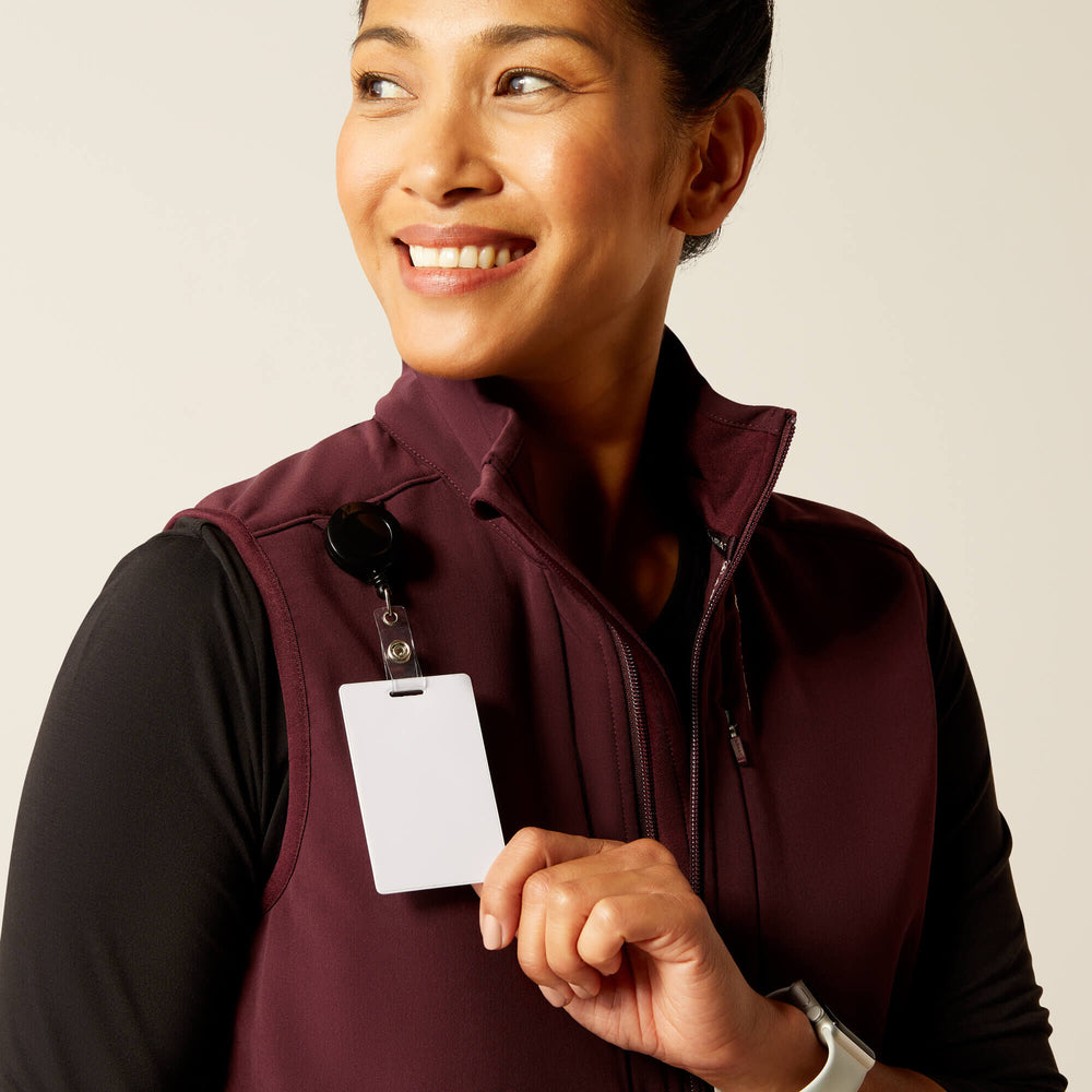 Sina Fleece Scrub Vest