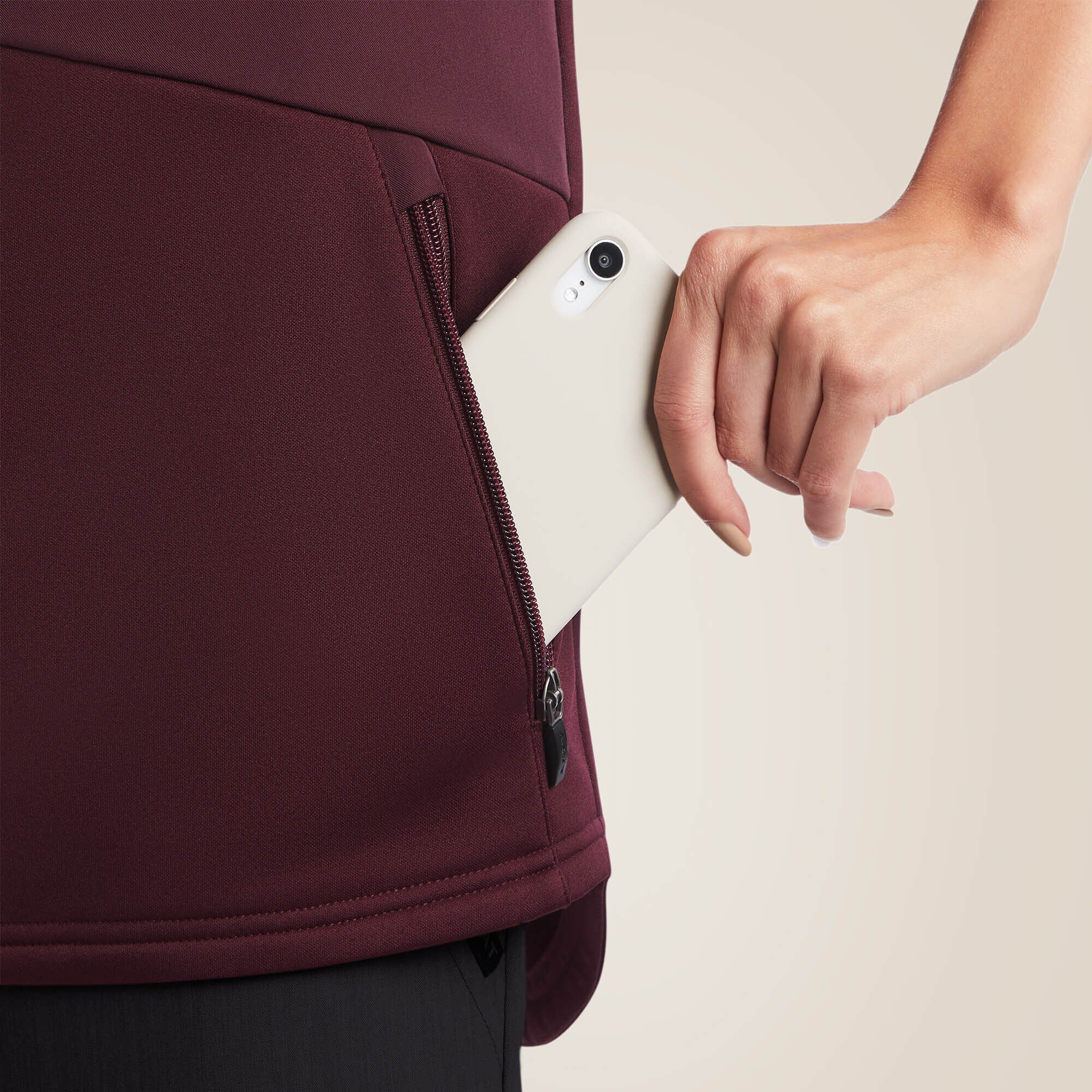 Sina Fleece Scrub Vest