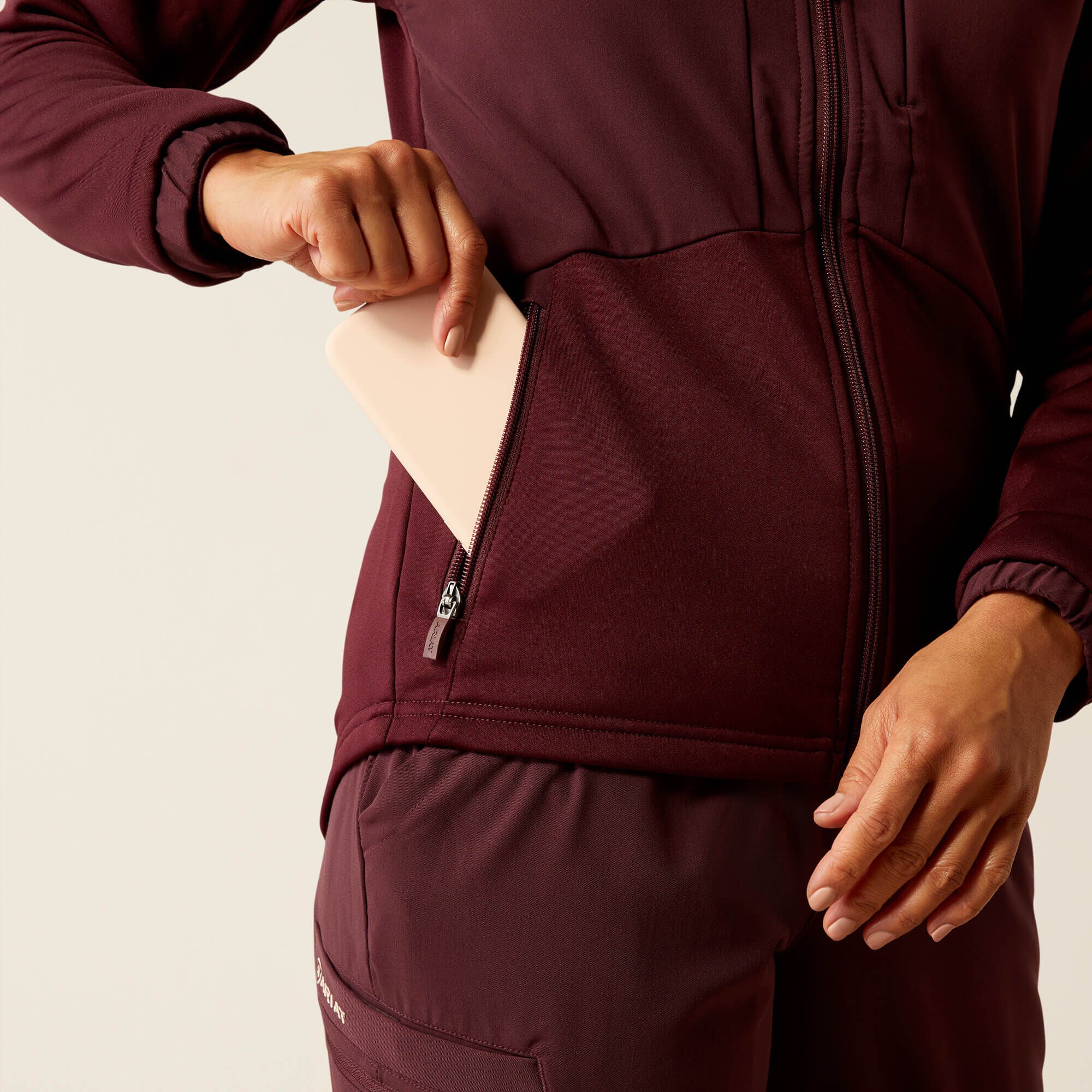 Sina Fleece Scrub Jacket