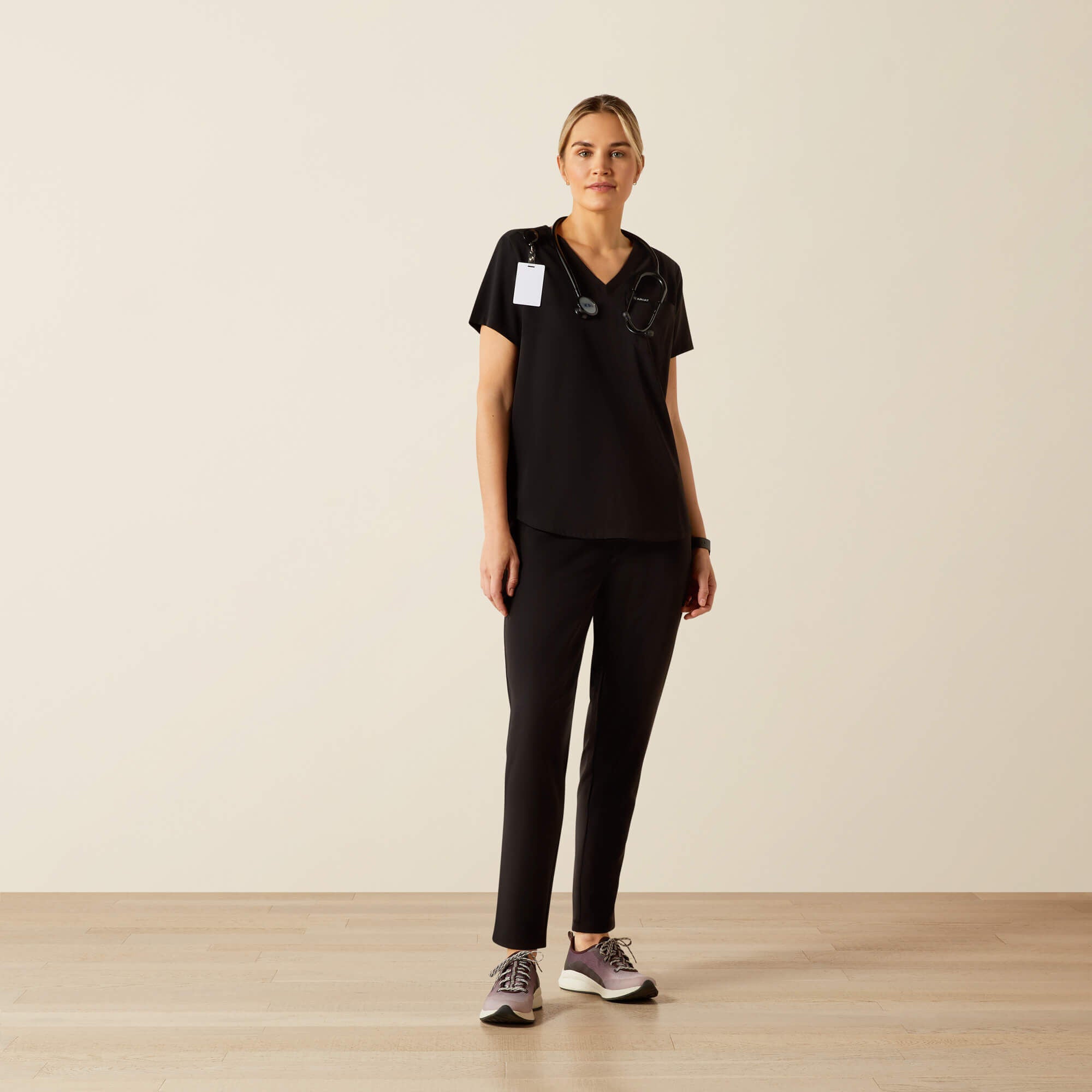 Beth Basic Scrub Top