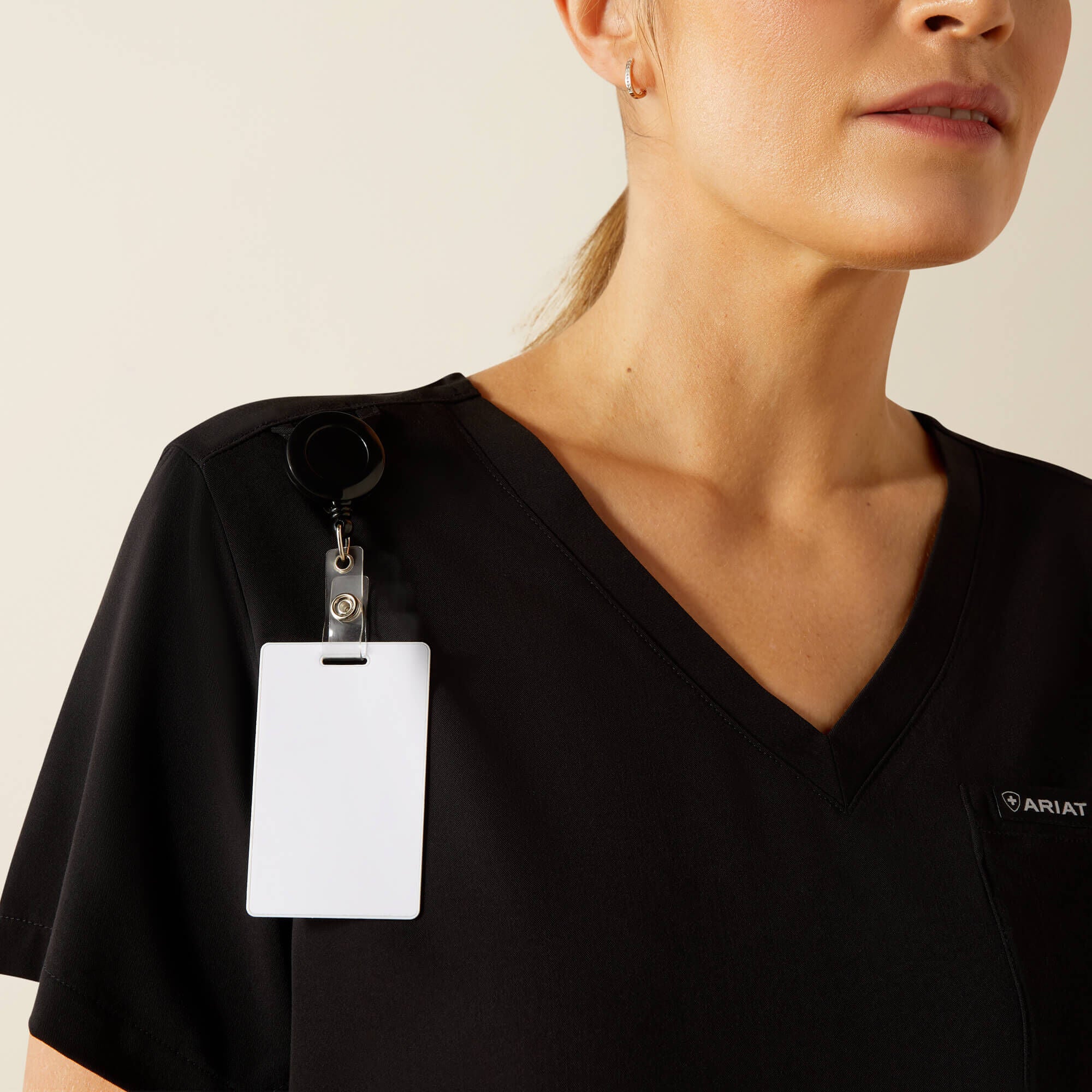 Beth Basic Scrub Top