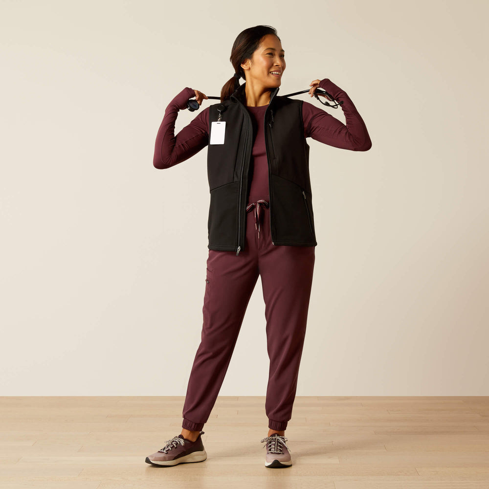 Sina Fleece Scrub Vest