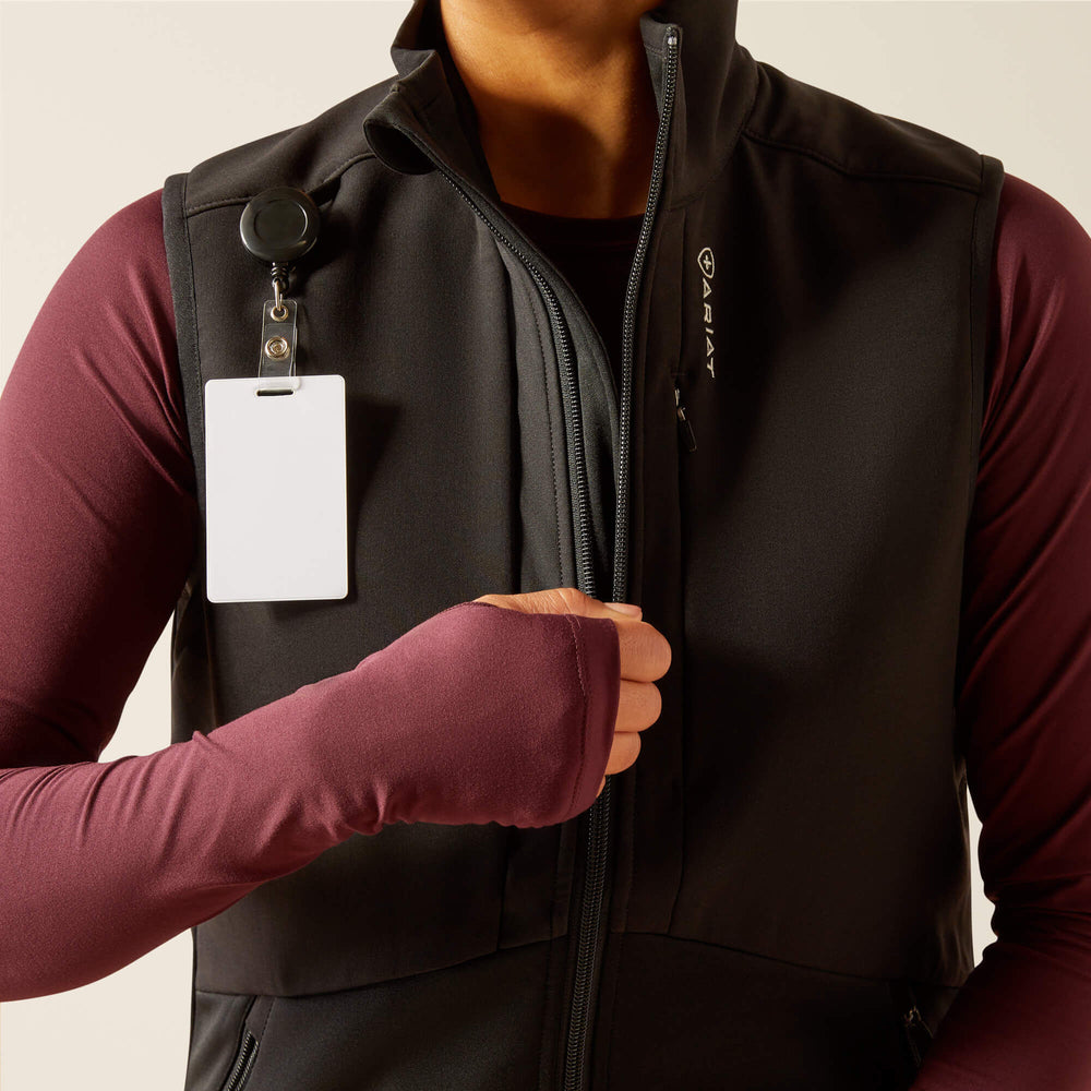 Sina Fleece Scrub Vest