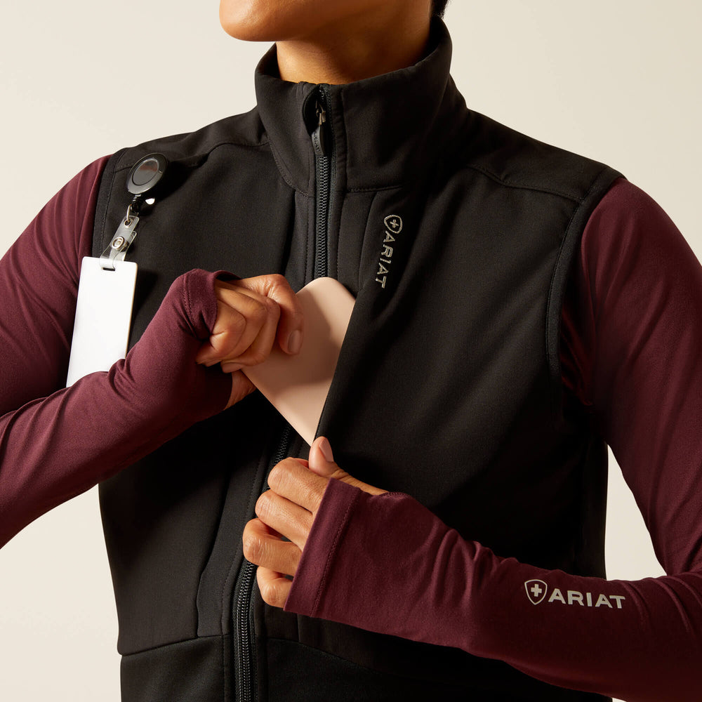 Sina Fleece Scrub Vest