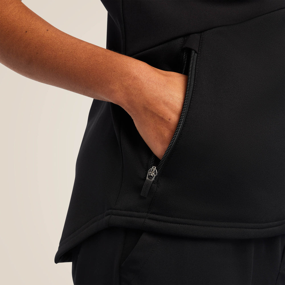 Sina Fleece Scrub Vest