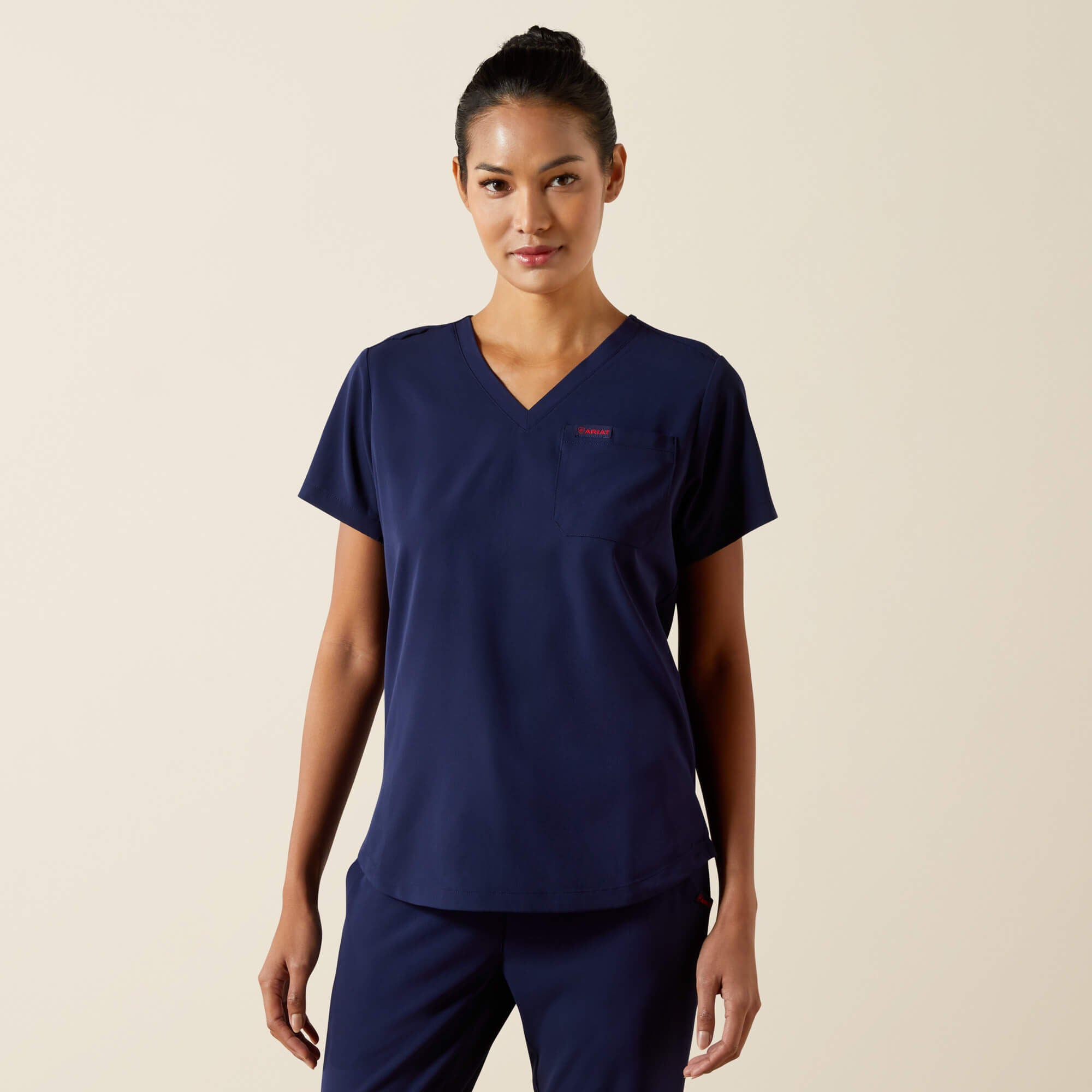 Beth Basic Scrub Top