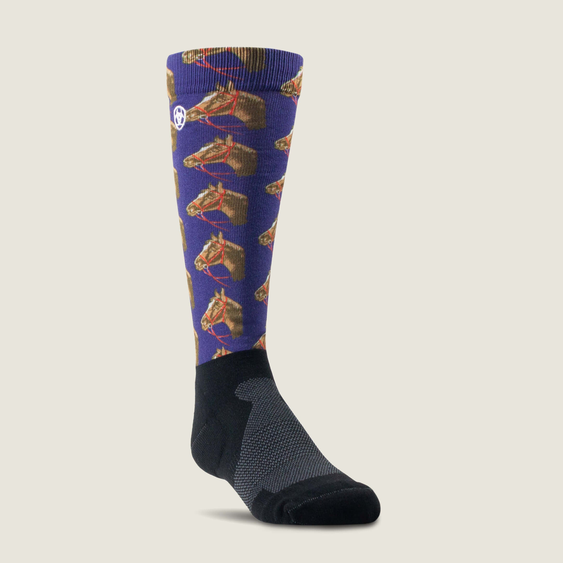 AriatTEK Slim Printed Sock