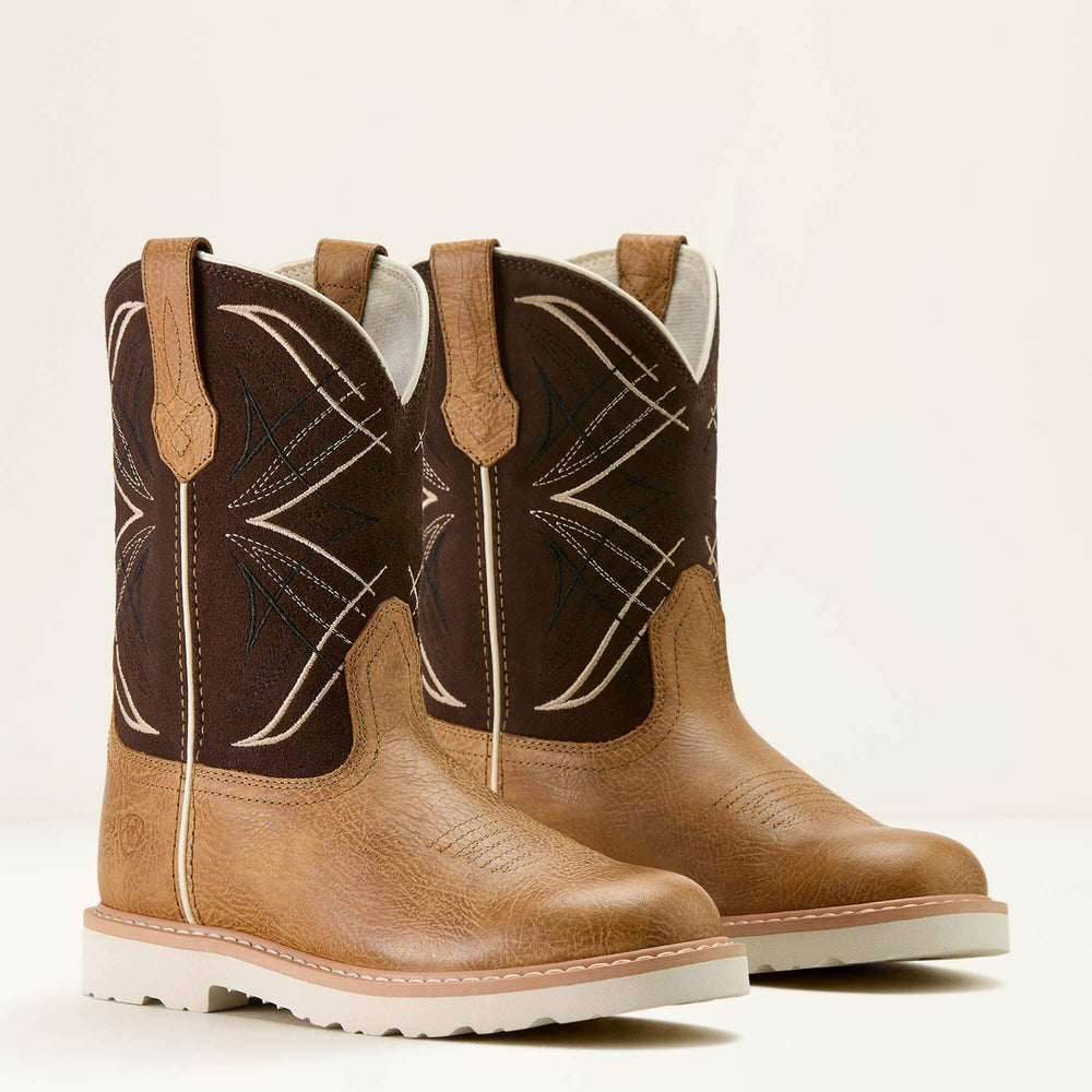 Activate Round Toe Western Boot