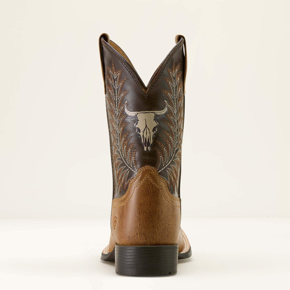 Stampede Wide Square Toe Western Boot