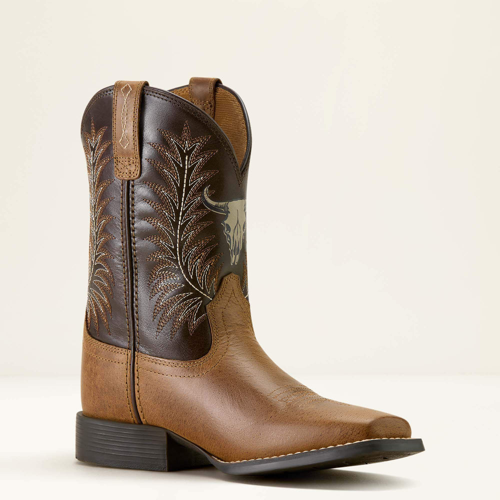 Stampede Wide Square Toe Western Boot