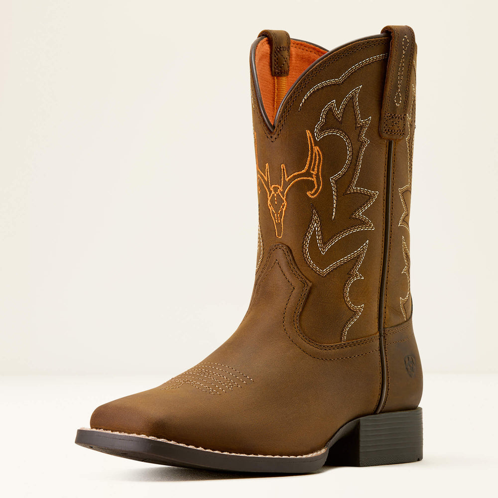 Deer Ridge Wide Square Toe Western Boot