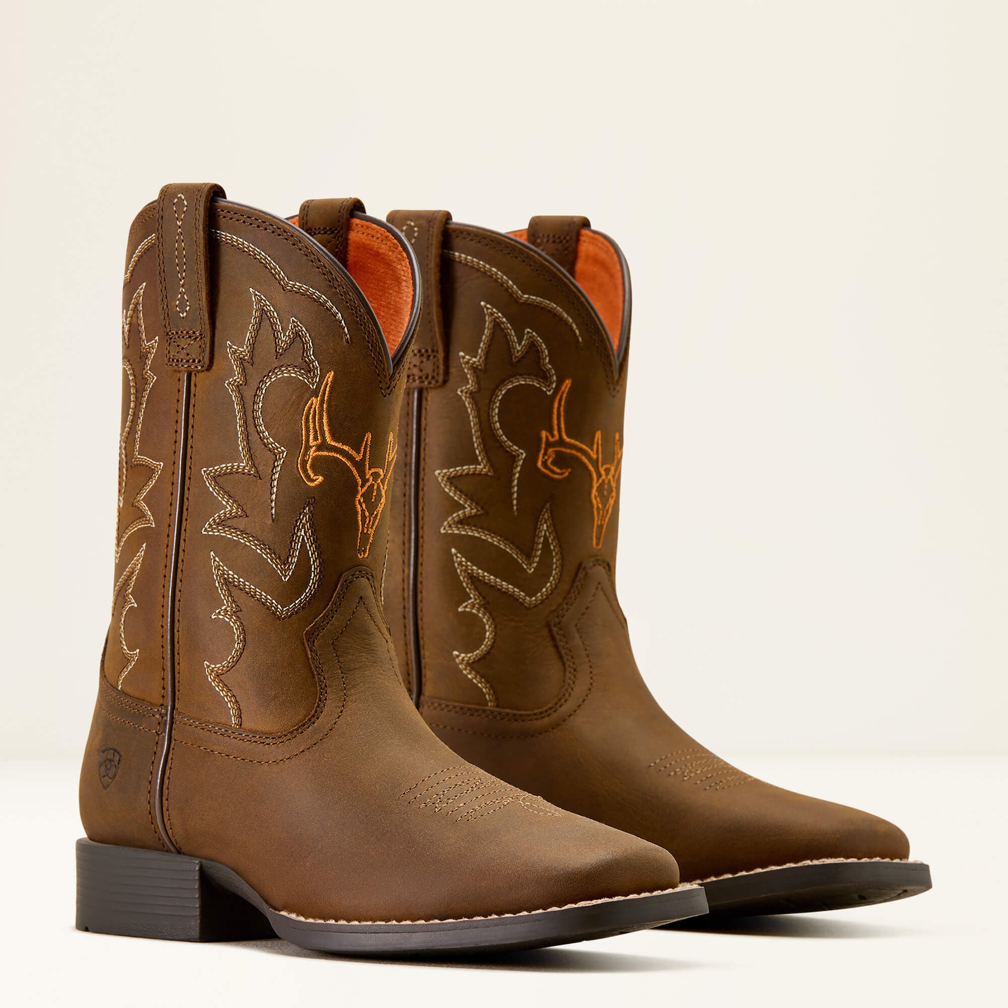 Deer Ridge Wide Square Toe Western Boot