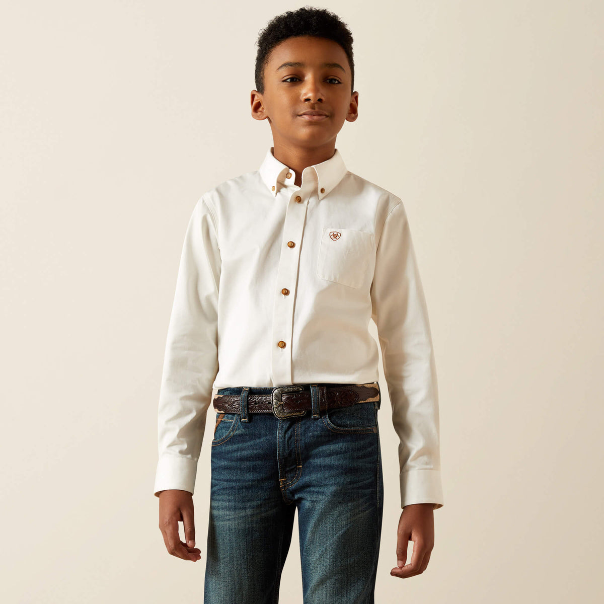 Solid Twill Classic Fit Shirt