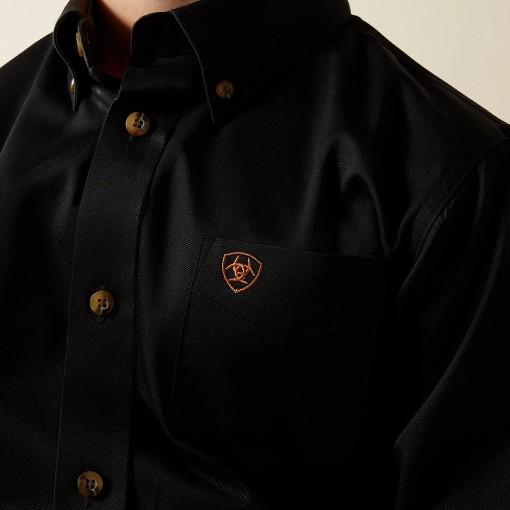 Solid Twill Classic Fit Shirt