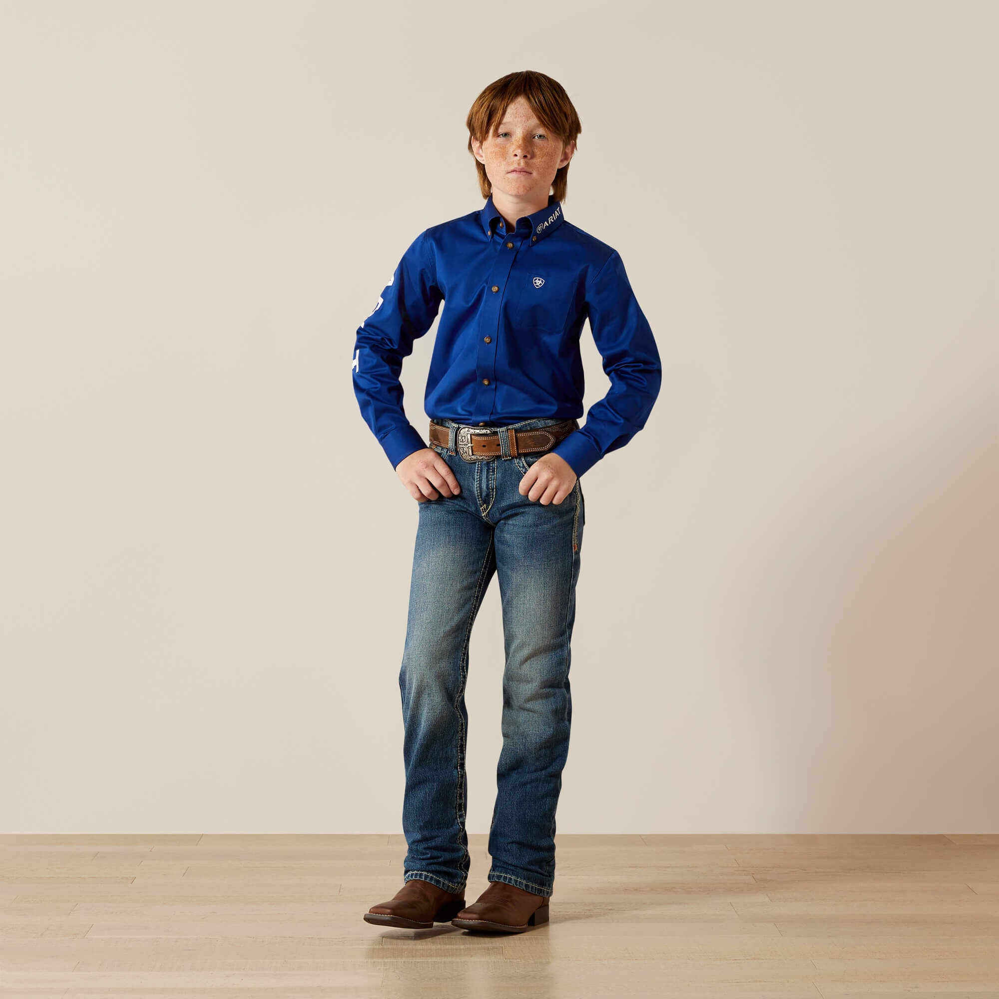 Team Logo Twill Classic Fit Shirt