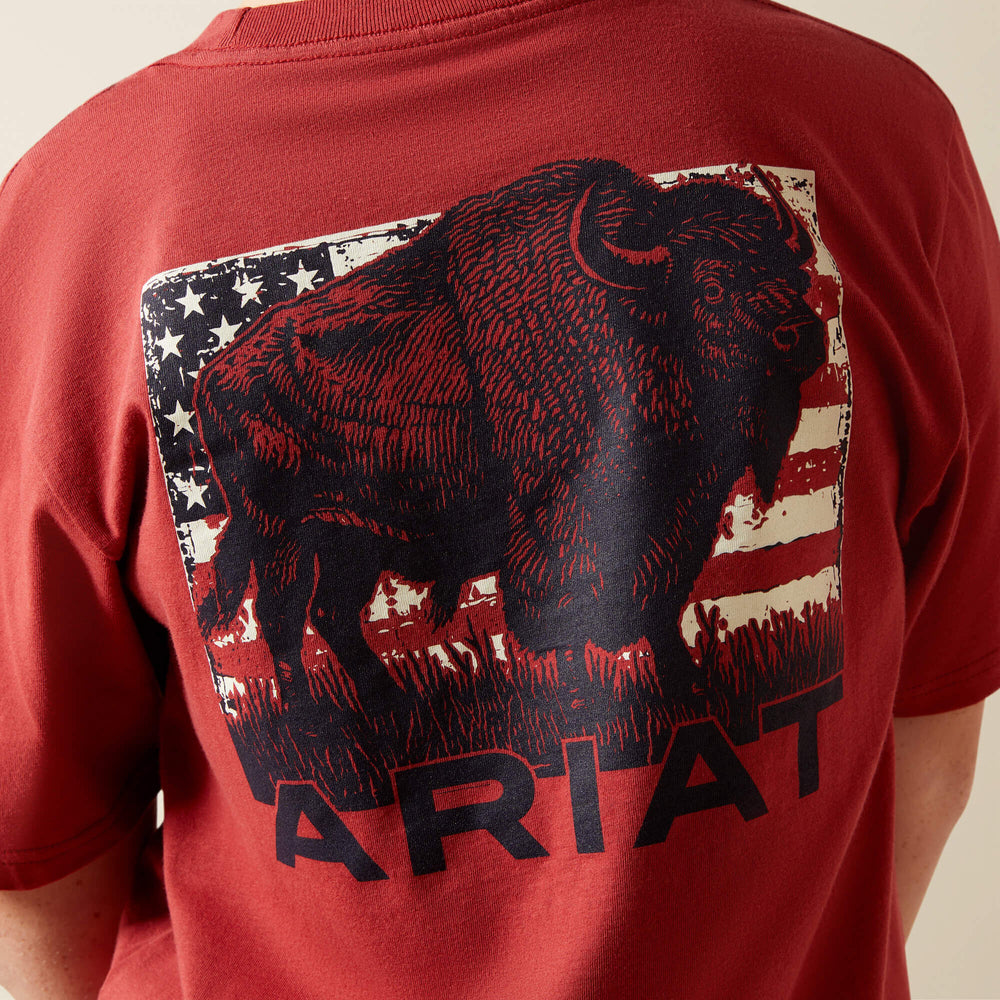 Ariat Buffalo Flag T-Shirt