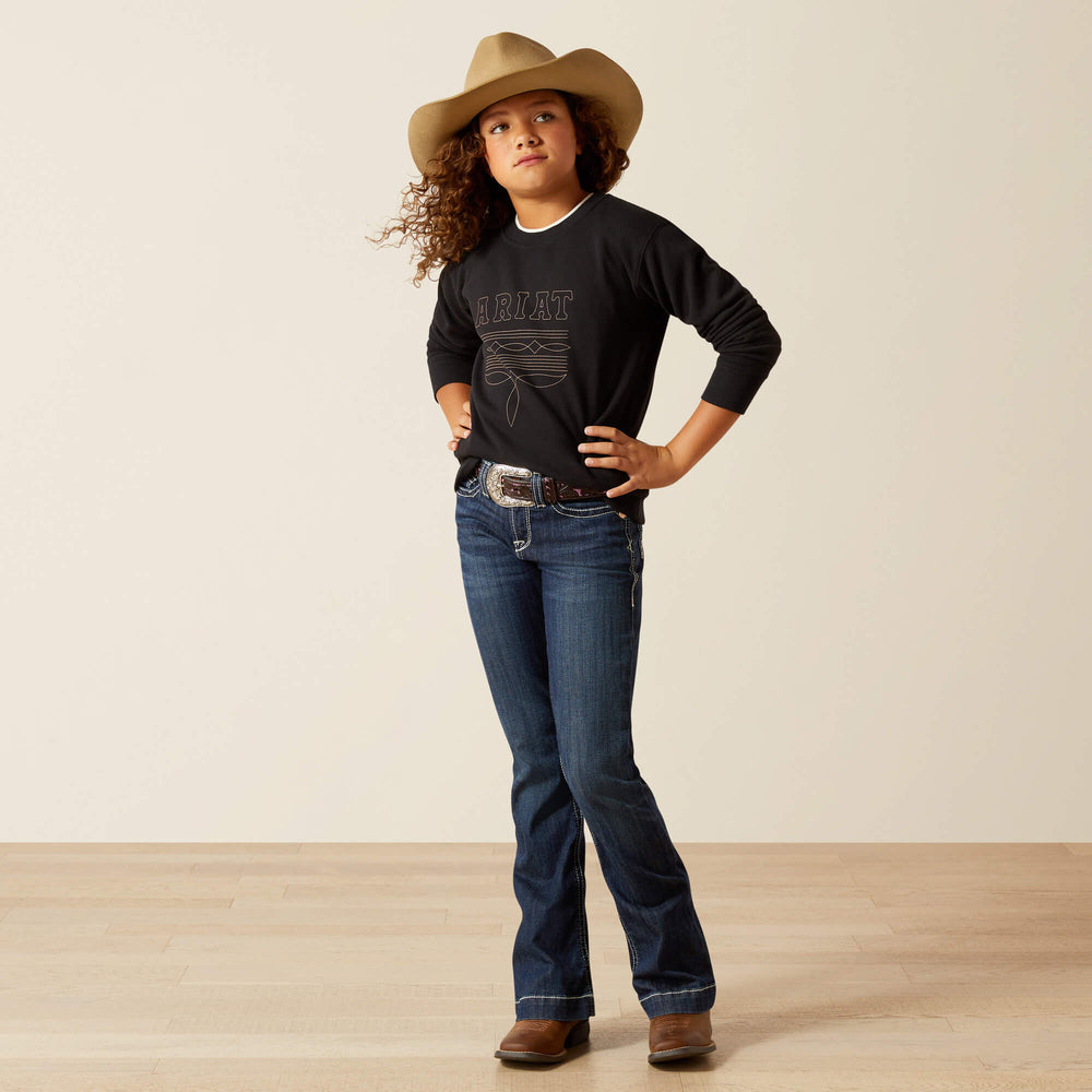 Booted Logo Sweatshirt